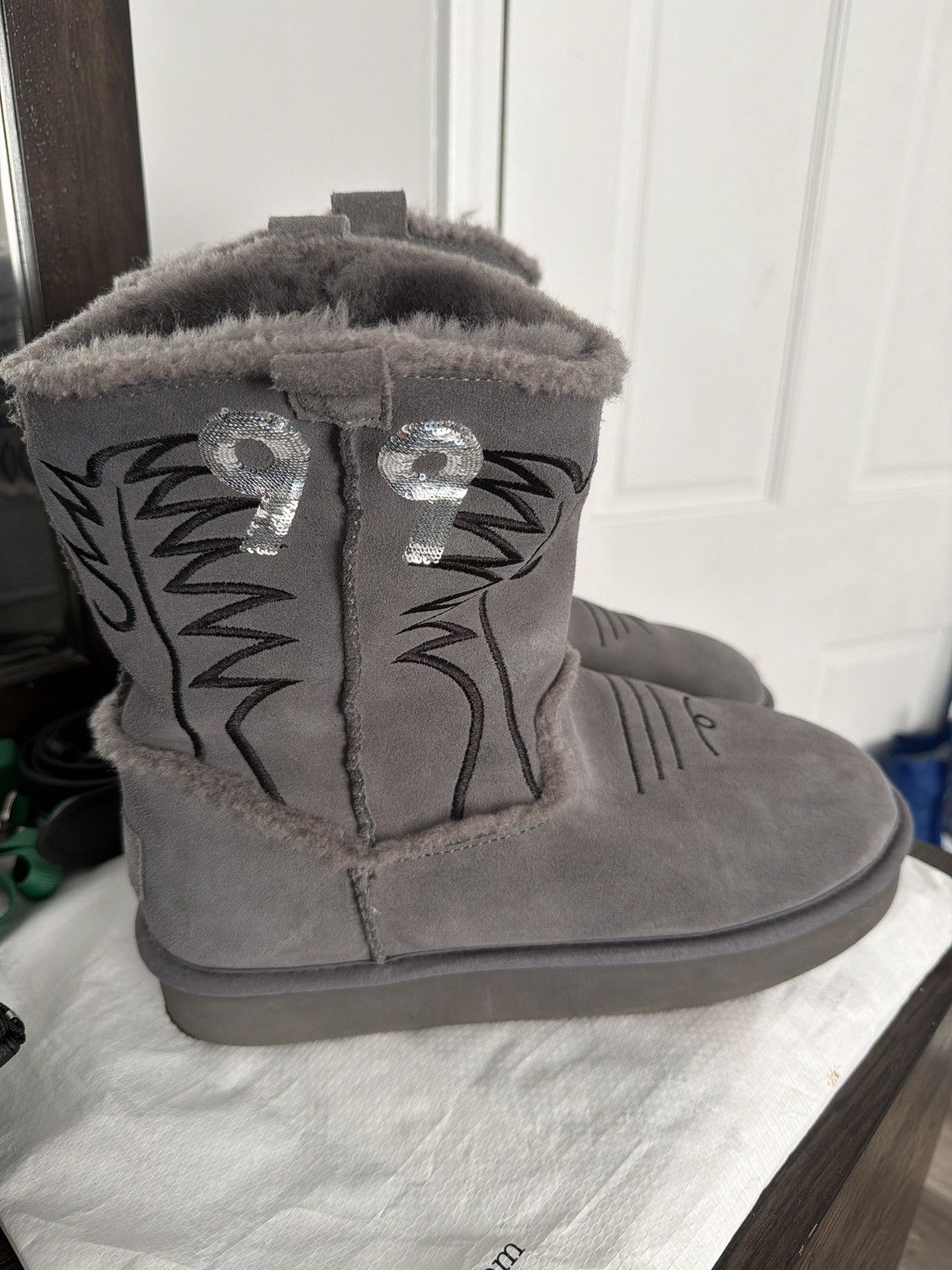 1199 Bazo 1199 x cannnone kiwi noir black boots | Grailed