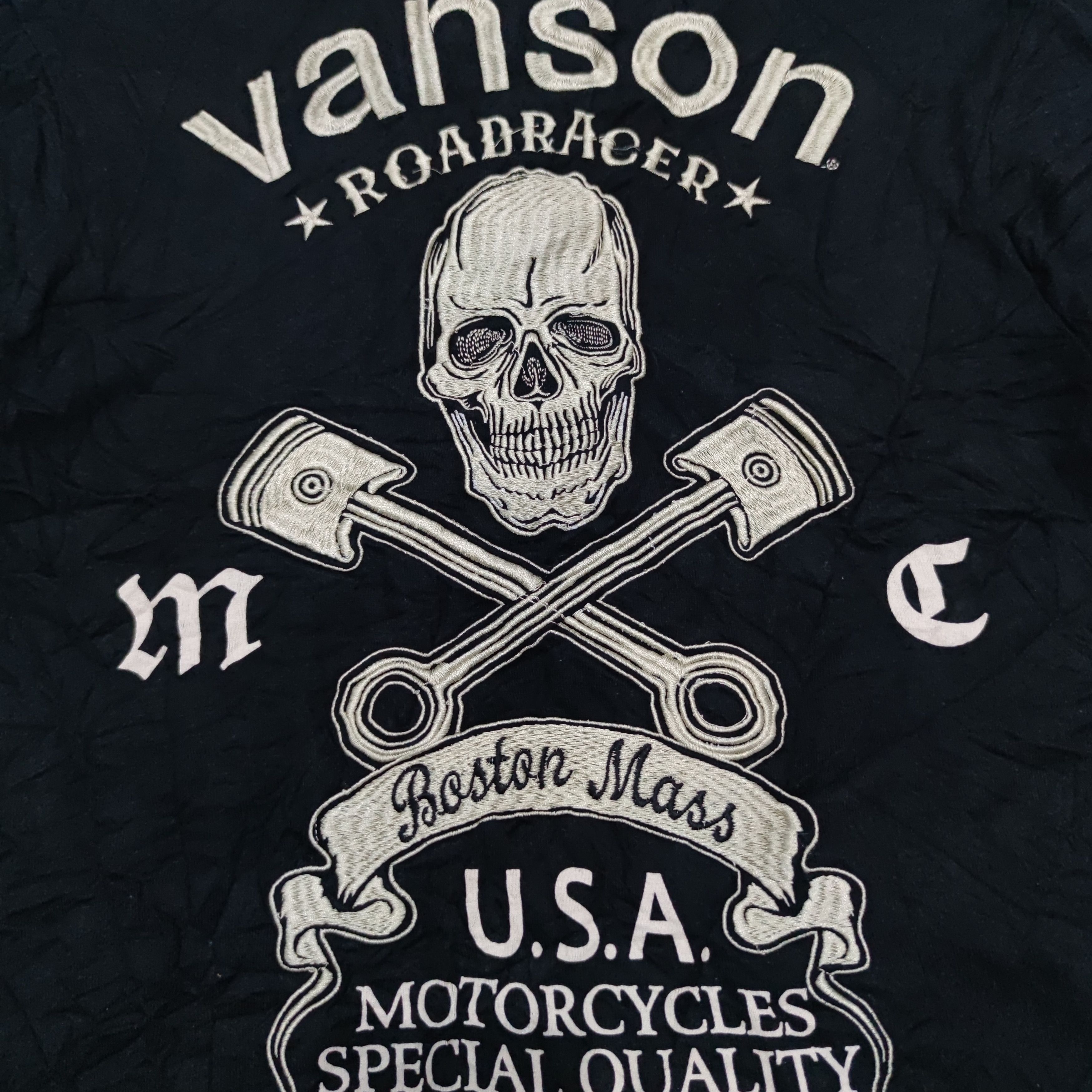 Vanson Leathers Vanson Leathers Embroidered Nice Design Polos Size S / US 4 / IT 40 - 4 Thumbnail