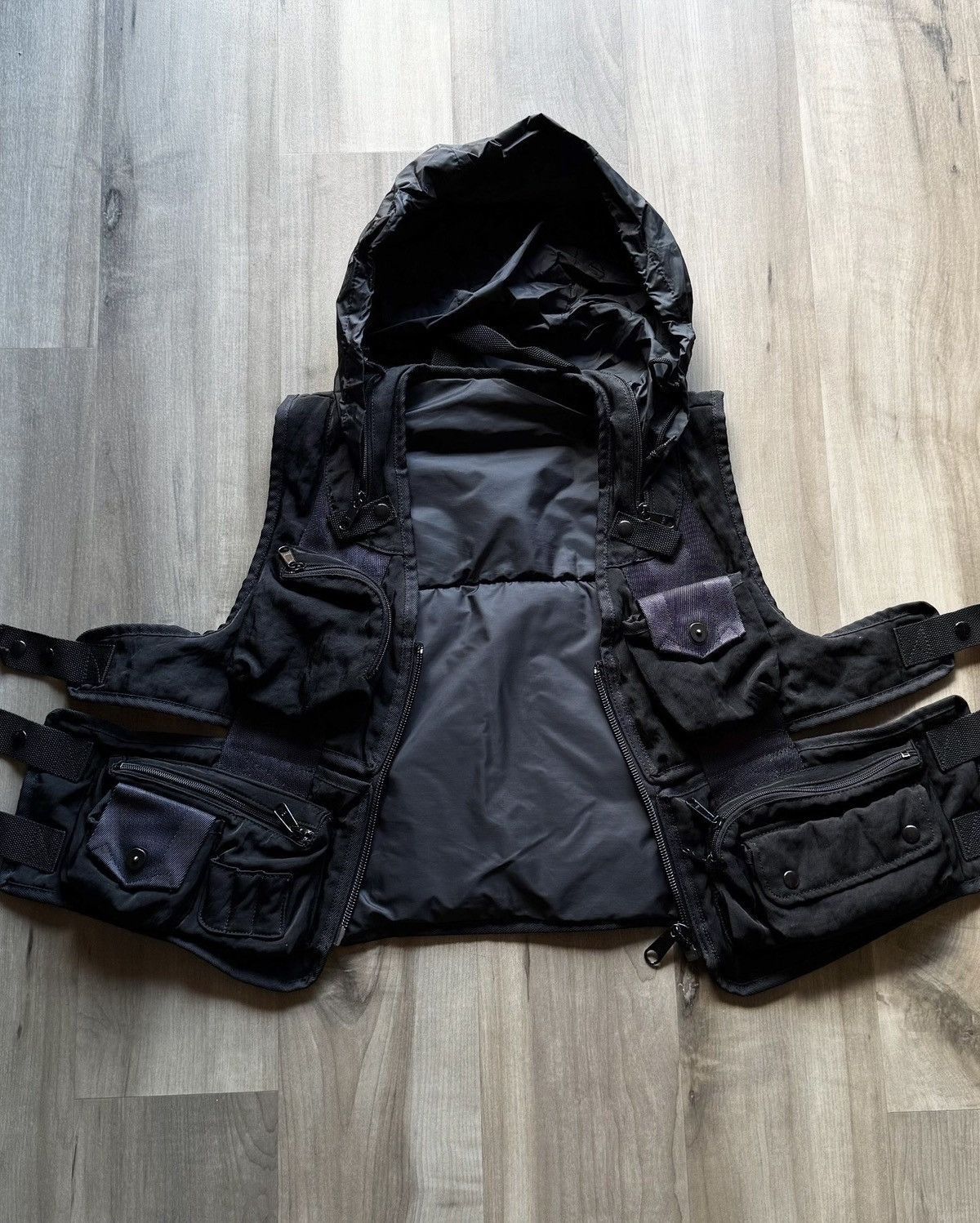 Issey Miyake Parachute Cargo Vest Size US M / EU 48-50 / 2 - 5 Thumbnail