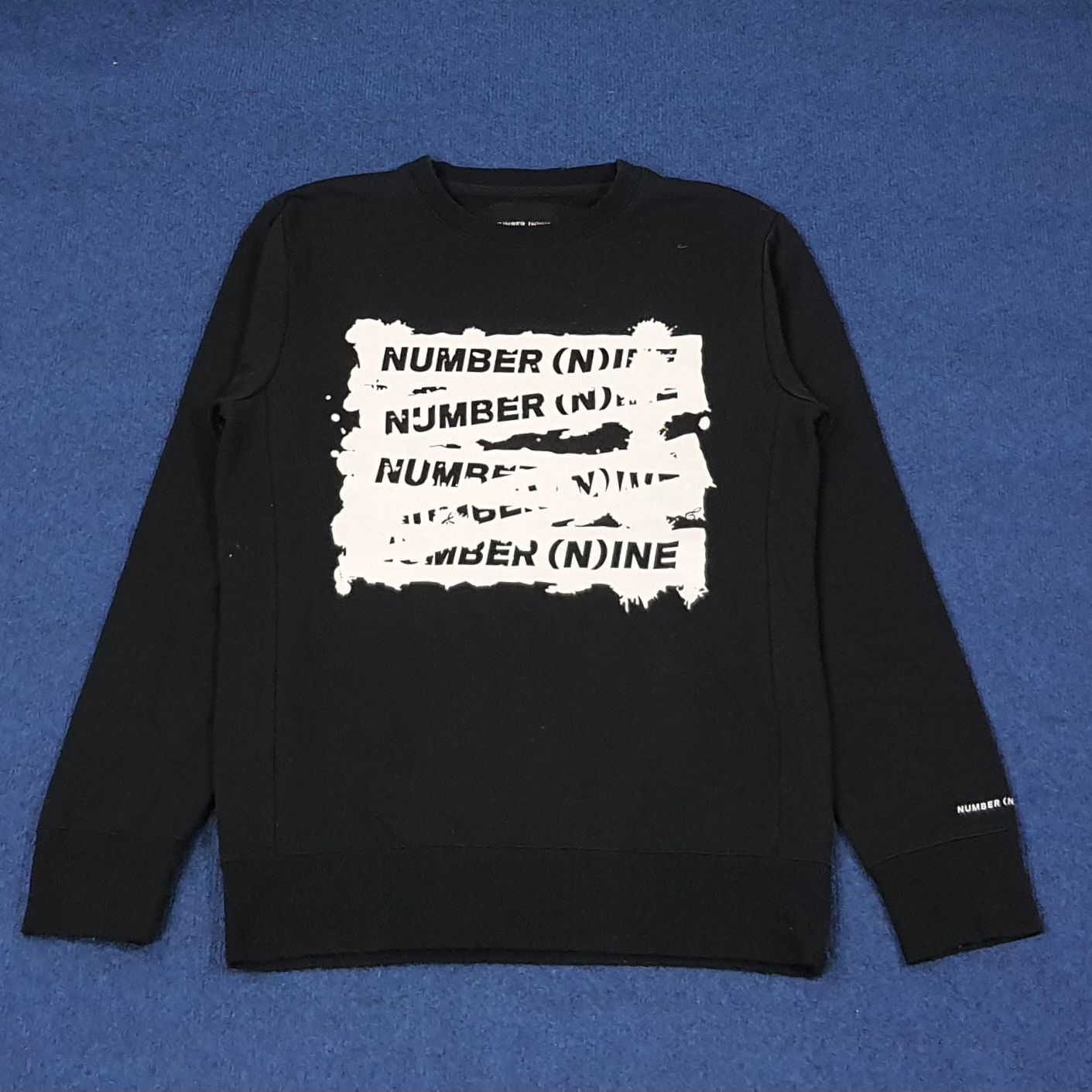 Vintage Number Nine Japanese Brand Sweatshirt C237N15