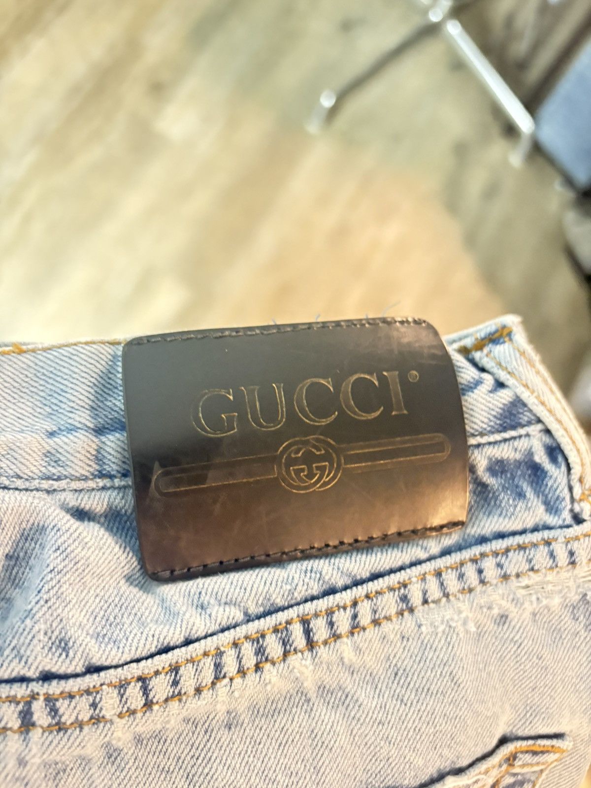 Gucci Gucci Flared Denim Mens Jeans Size XS Size US 28 / EU 44 - 10 Thumbnail
