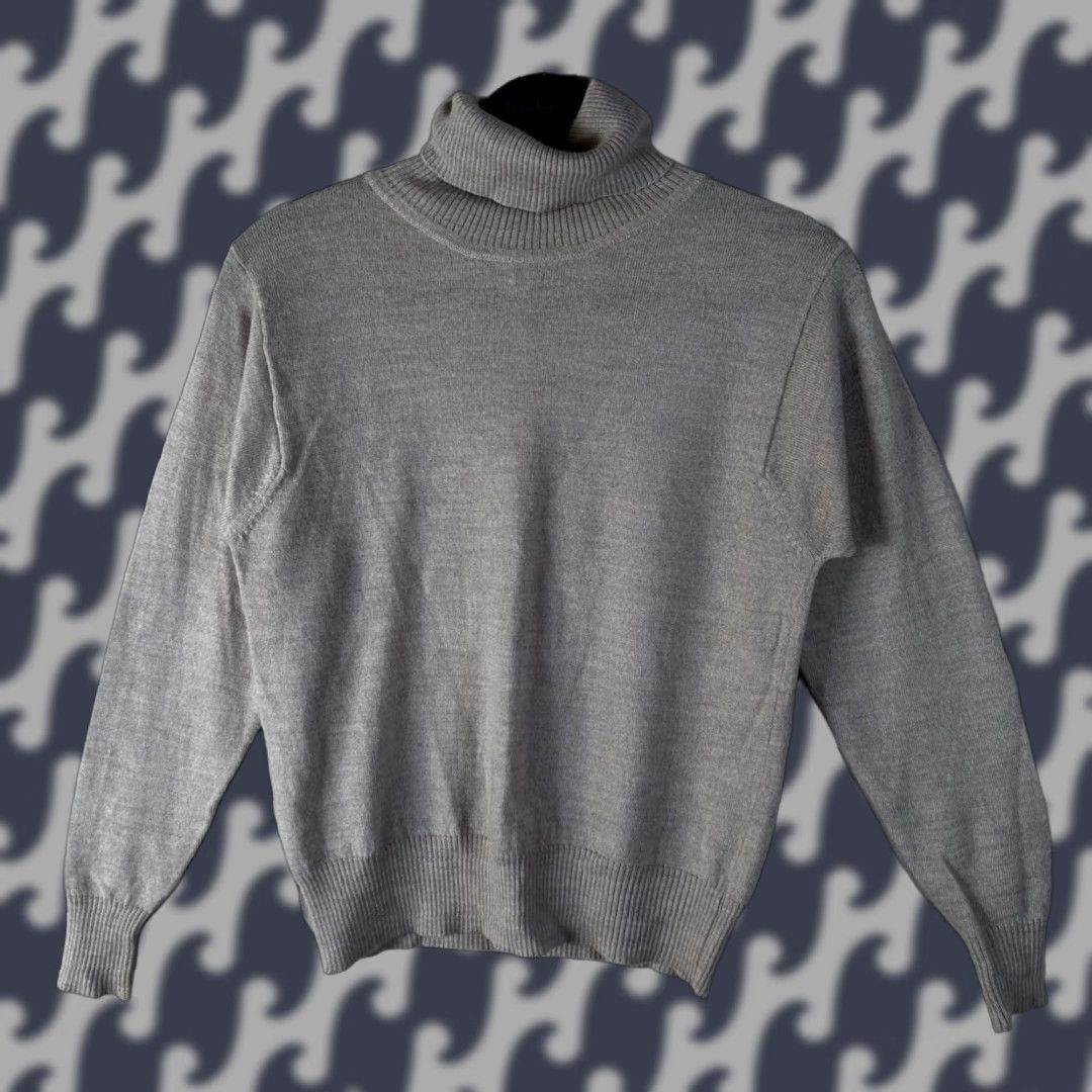 Vintage VINTAGE Starford Womens Small Beige 100% Italian Merino Wool Turtleneck Sweater RN 61844 Size S / US 4 / IT 40 - 1 Thumbnail