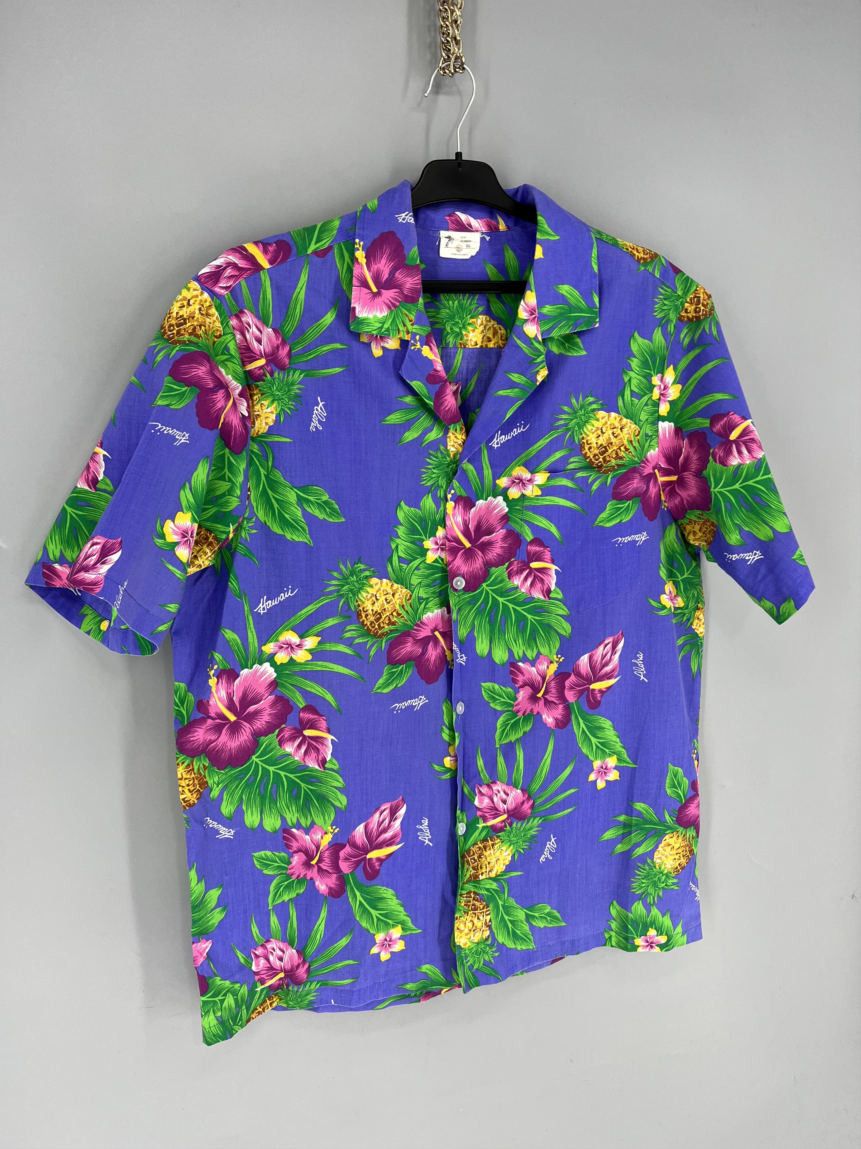 Vintage Vintage Y2K Art Streetwear Hawaiian Travis Scott style Size US XXL / EU 58 / 5 - 2 Thumbnail