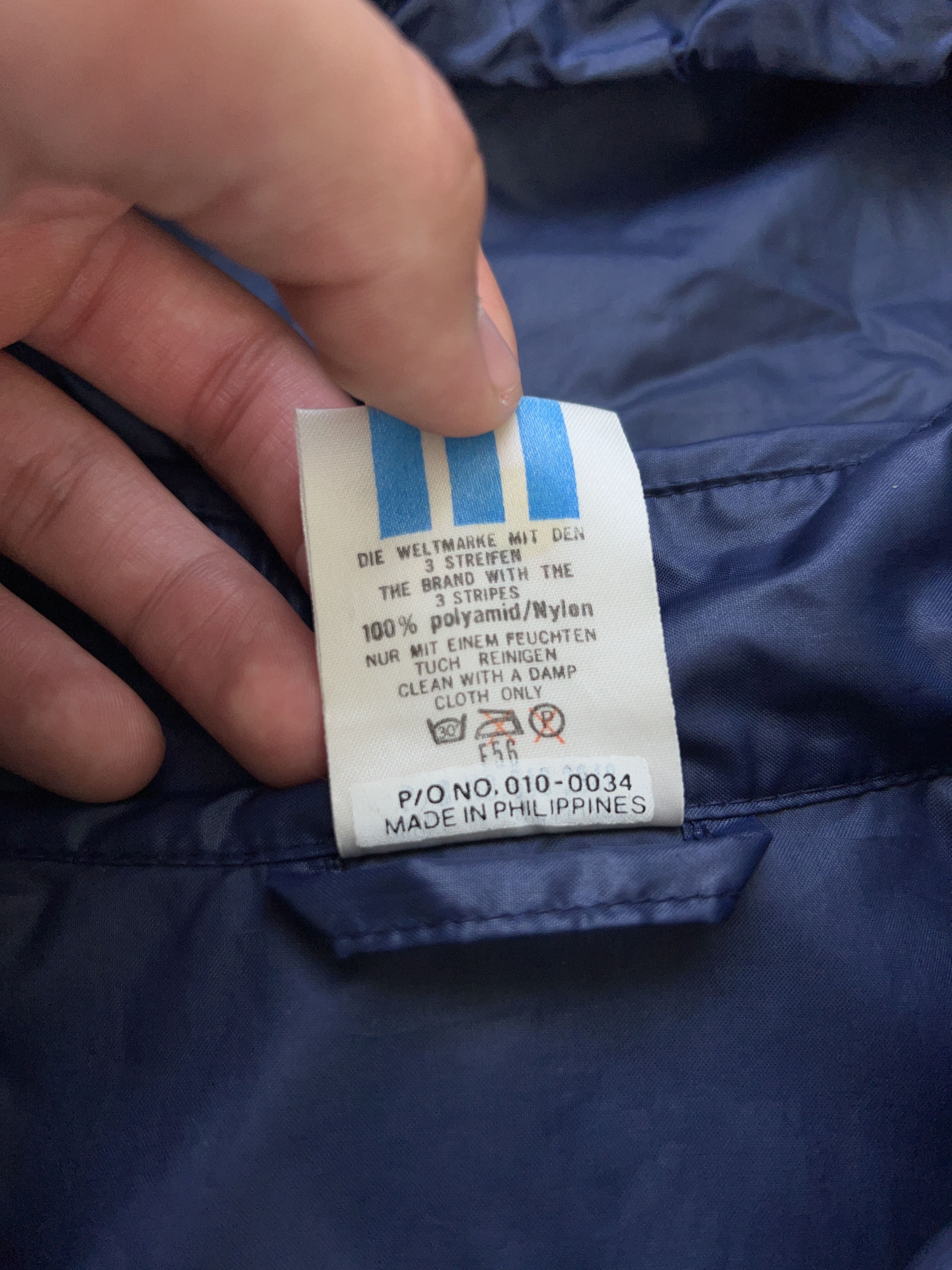 Adidas × Vintage Windbreaker Jacket Lightweight Full Zip Hooded Size 54 XL Size US XL / EU 56 / 4 - 5 Thumbnail