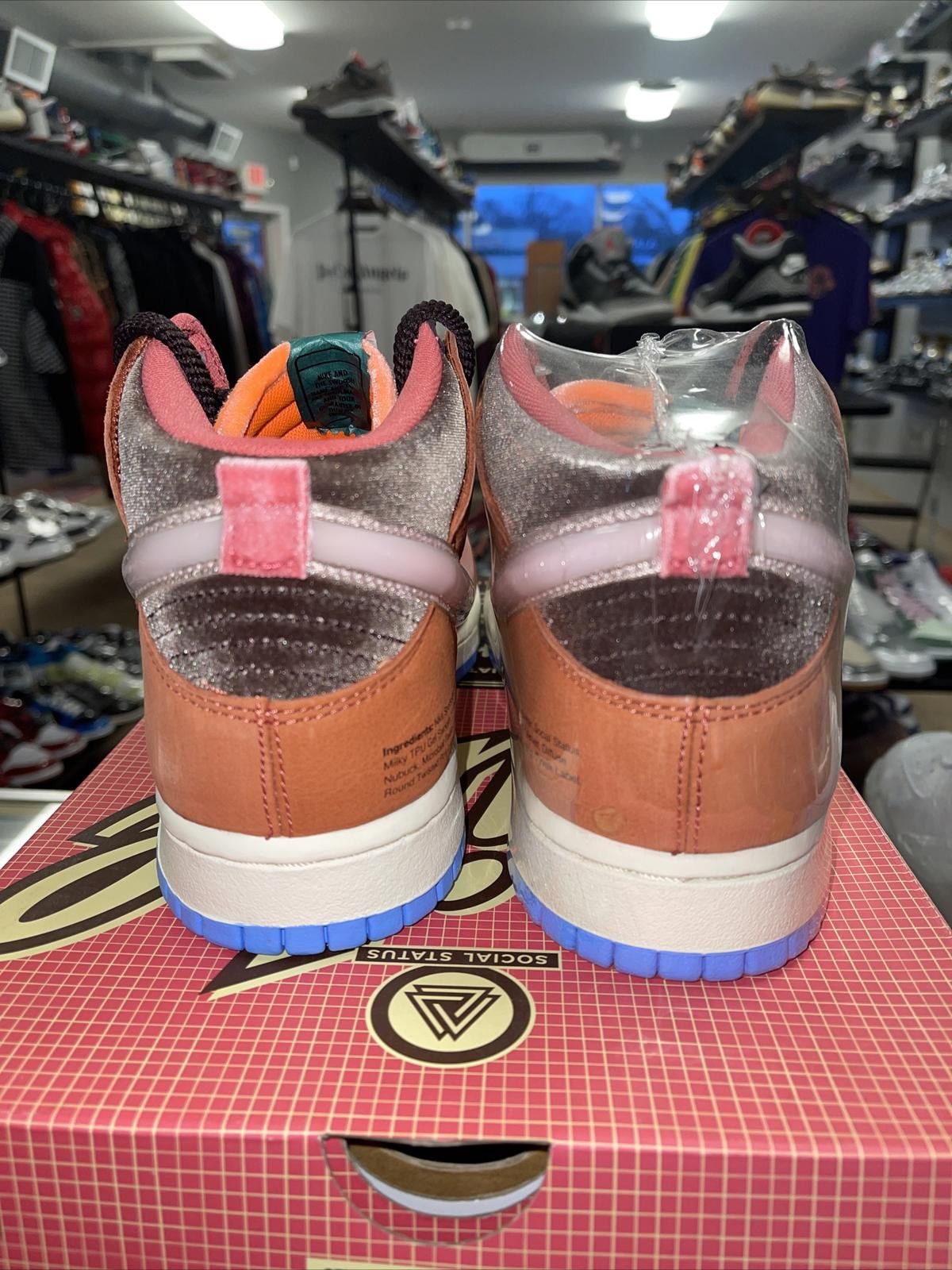 Nike Dunk Mid Social Status Chocolate Milk | Size 11 | DJ1173-700 Size US 11 / EU 44 - 4 Thumbnail