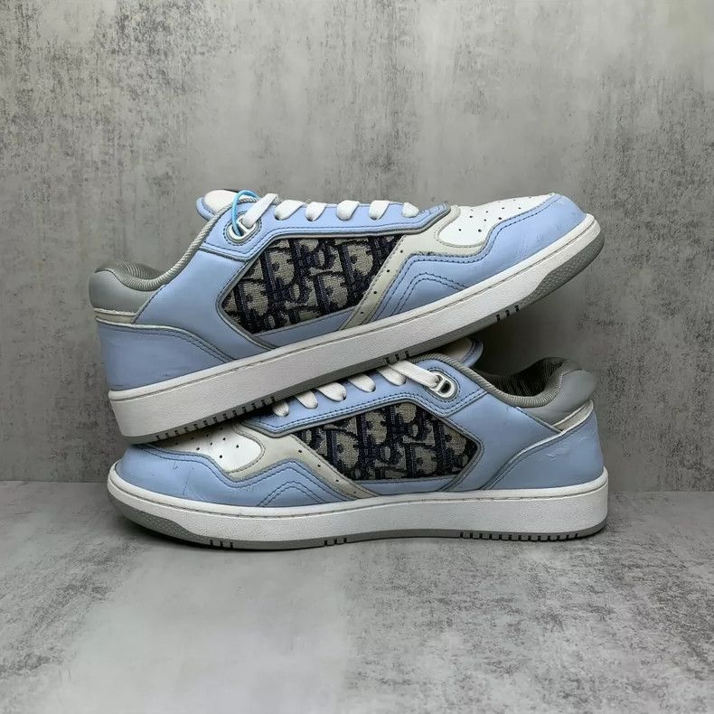 Dior Dior B27 Sneakers Blue and White-2506 Size US 10 / EU 43 - 3 Thumbnail