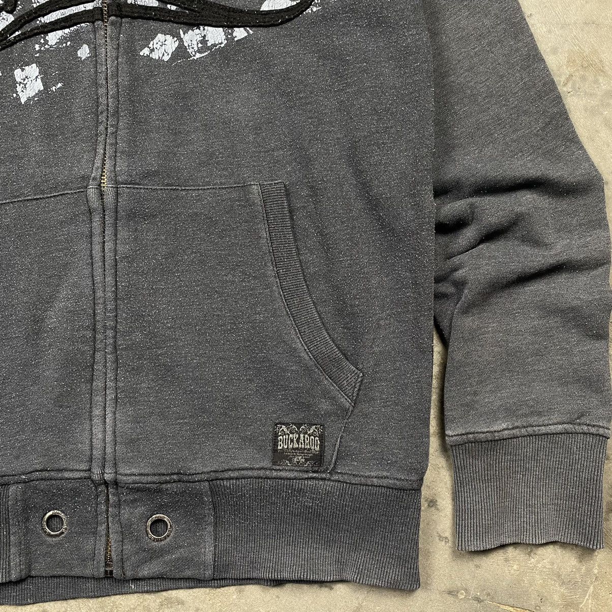 Japanese Brand × Vintage y2k Buckaroo Tribal Poem Spellout Zipped Up Size US M / EU 48-50 / 2 - 3 Thumbnail