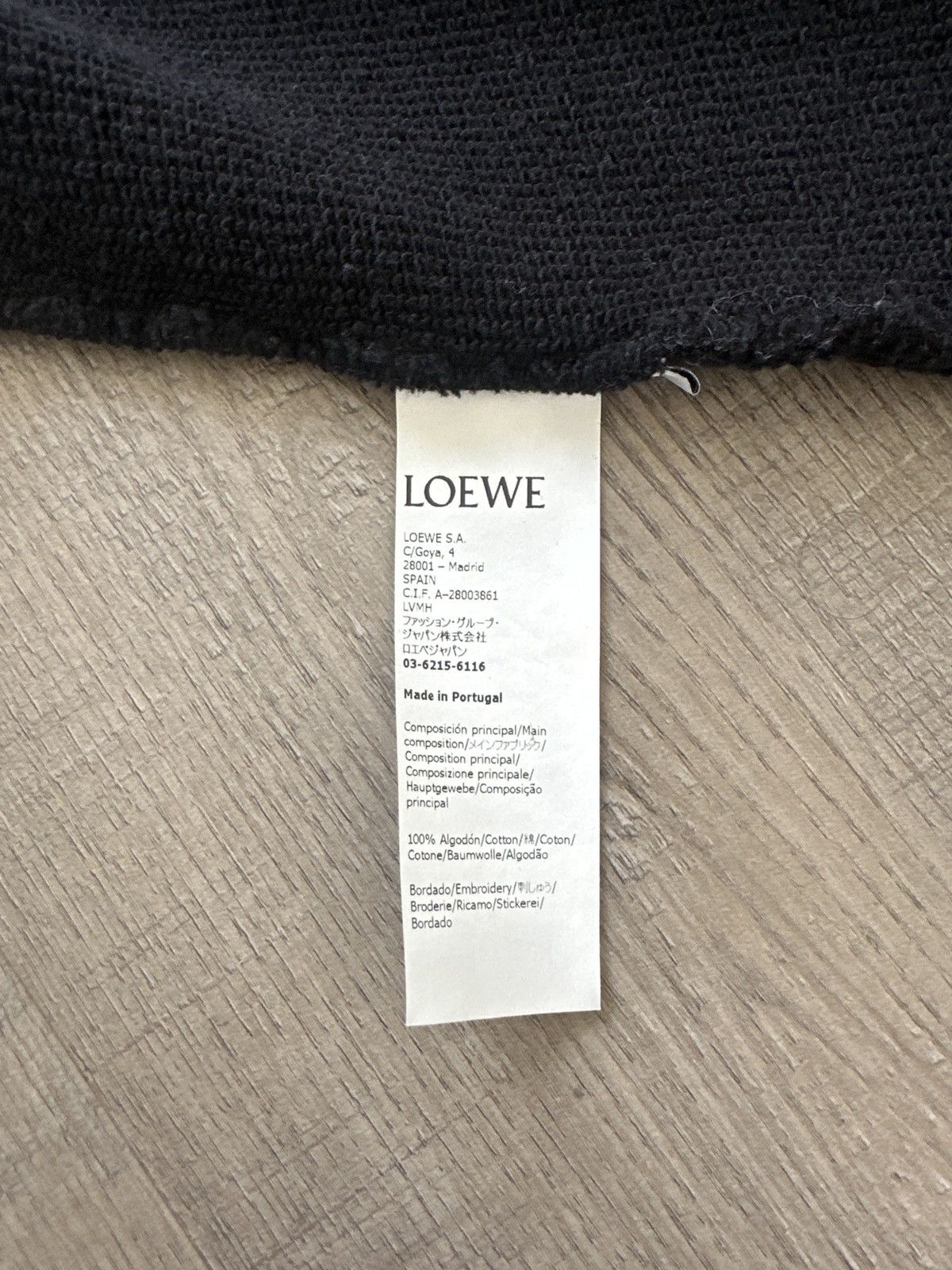 Designer × Loewe Loewe Embroided Hoodie Sz L Size US L / EU 52-54 / 3 - 3 Thumbnail