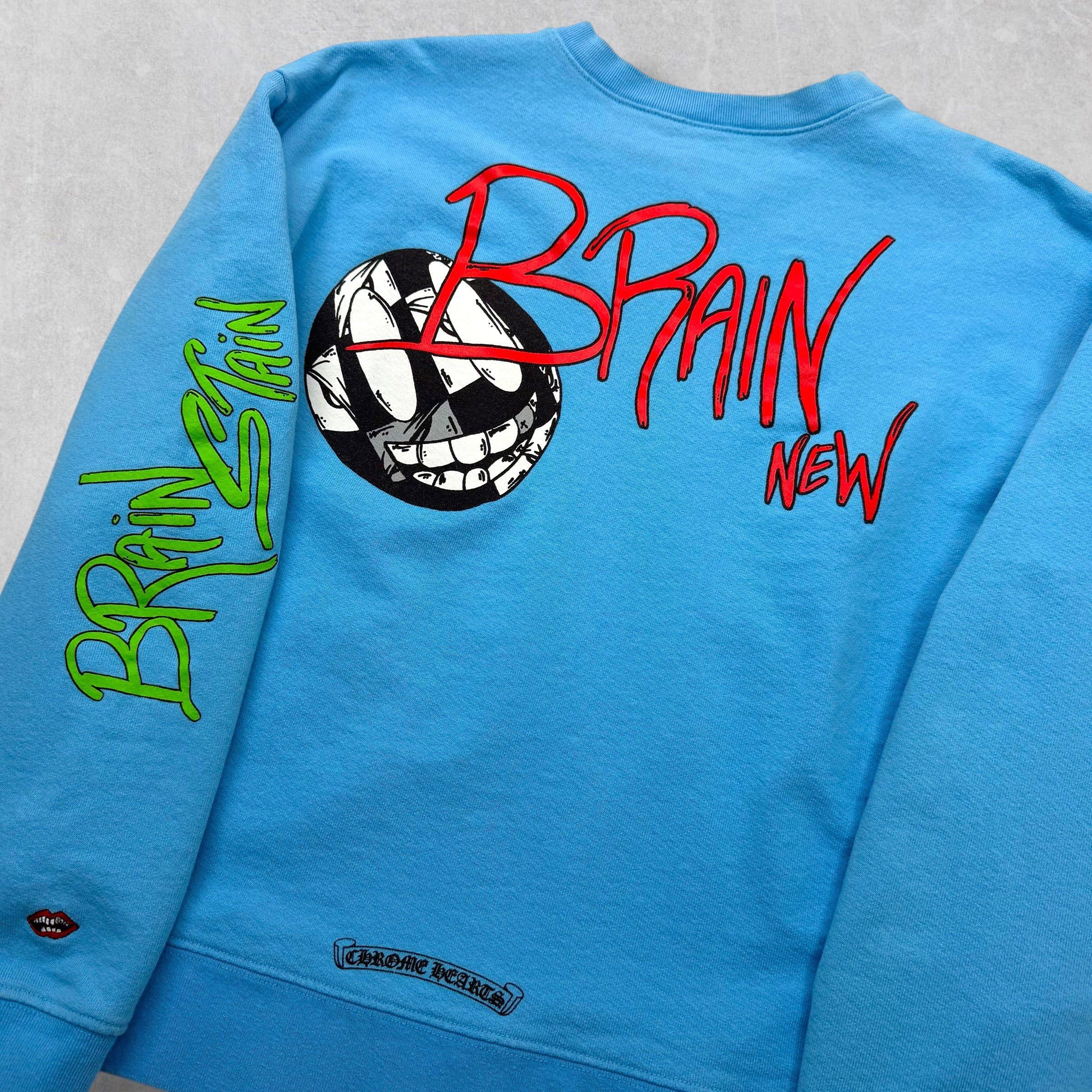 Chrome Hearts Chrome Hearts Matty Boy 'Brain New' Crewneck M Size US M / EU 48-50 / 2 - 3 Thumbnail