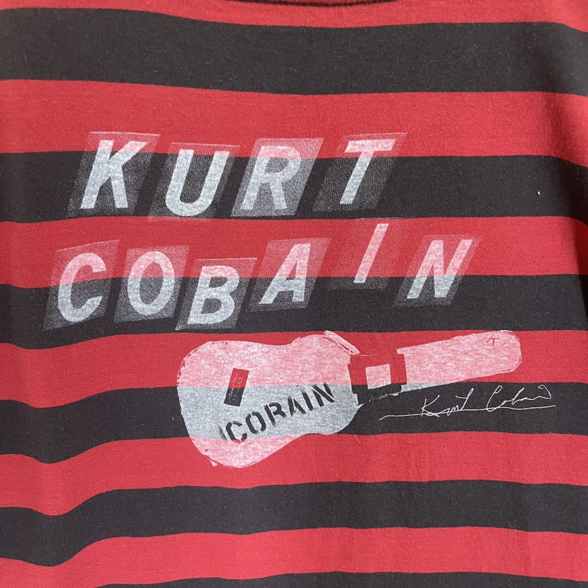 Band Tees Kurt Cobain Signature Shortsleeve Tee Size US M / EU 48-50 / 2 - 5 Thumbnail