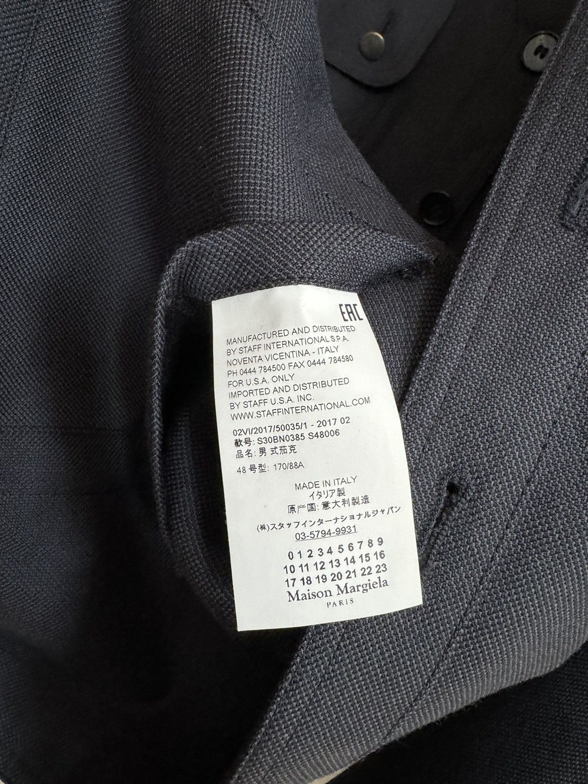 Maison Margiela Japanese Collar Size US M / EU 48-50 / 2 - 9 Thumbnail