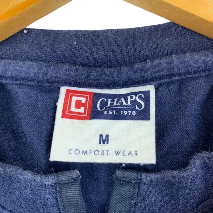 Chaps Ralph Lauren Vintage CHAPS RALPH LAUREN Plaids Checks Henley Size US M / EU 48-50 / 2 - 9 Thumbnail