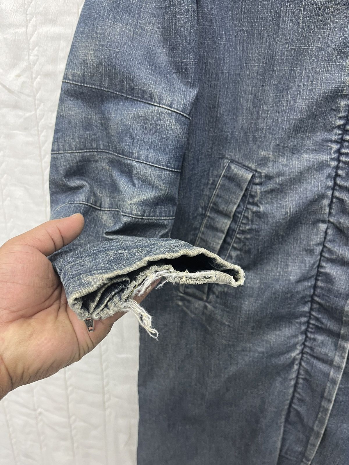 SHIPS STEALS🔥BDK FOR SHIPS DENIM OVER JACKET Size XS / US 0-2 / IT 36-38 - 5 Thumbnail