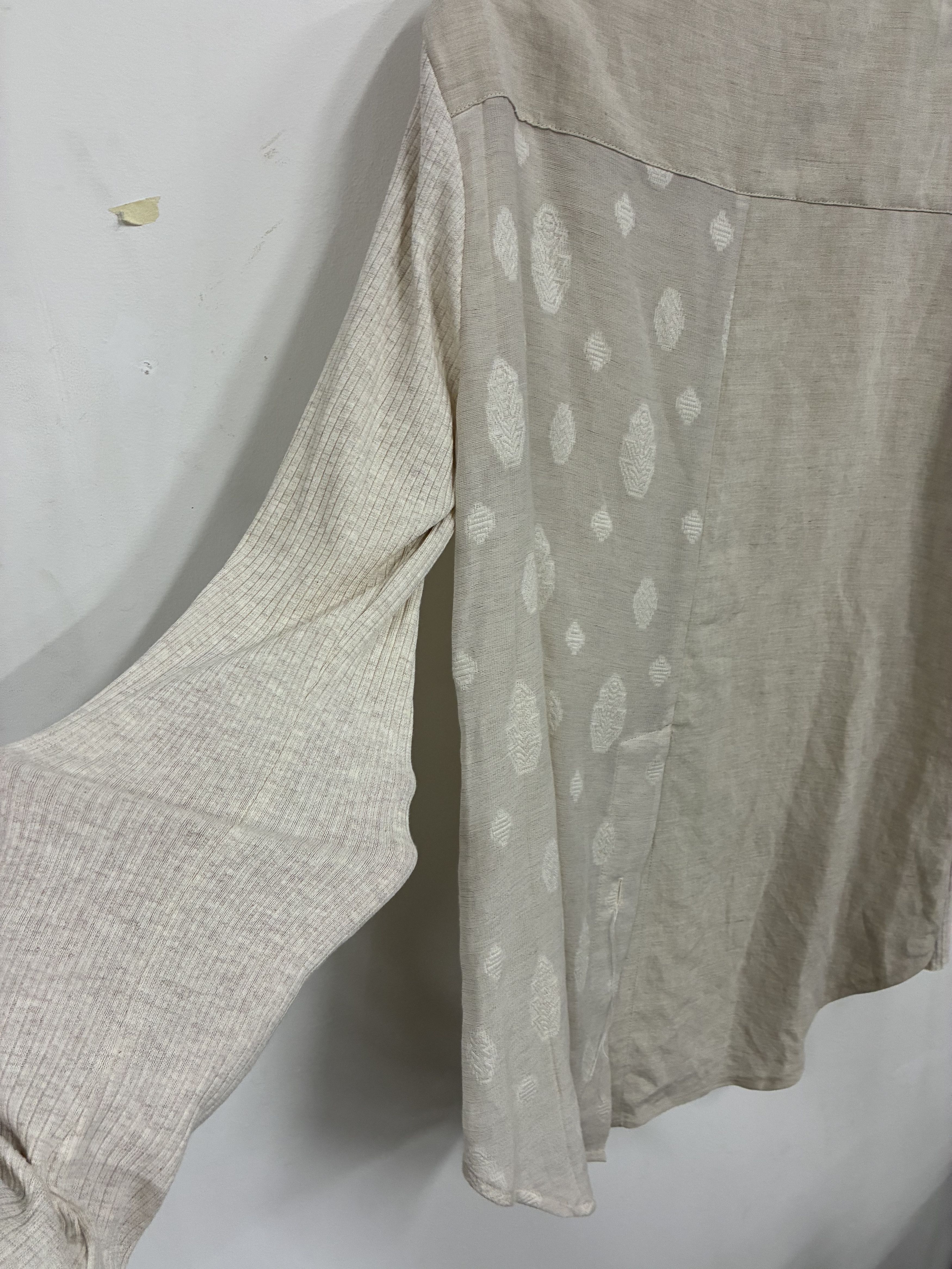Mavranyma MAVRANYMA - Different fabrics shirt Size US S / EU 44-46 / 1 - 1 Thumbnail