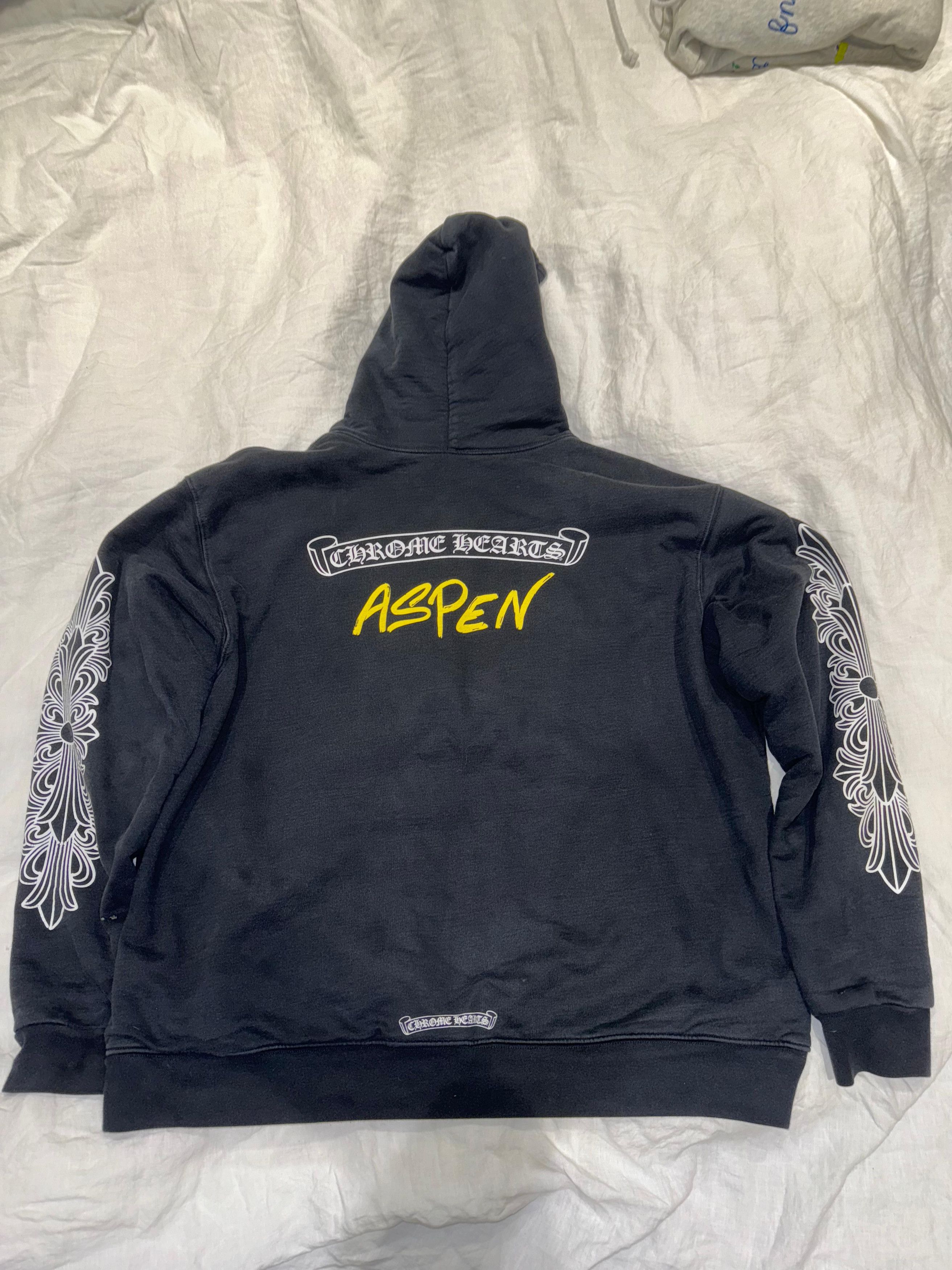 Chrome Hearts *Exclusive* Chrome Hearts Aspen Zip Up Hoodie | Grailed
