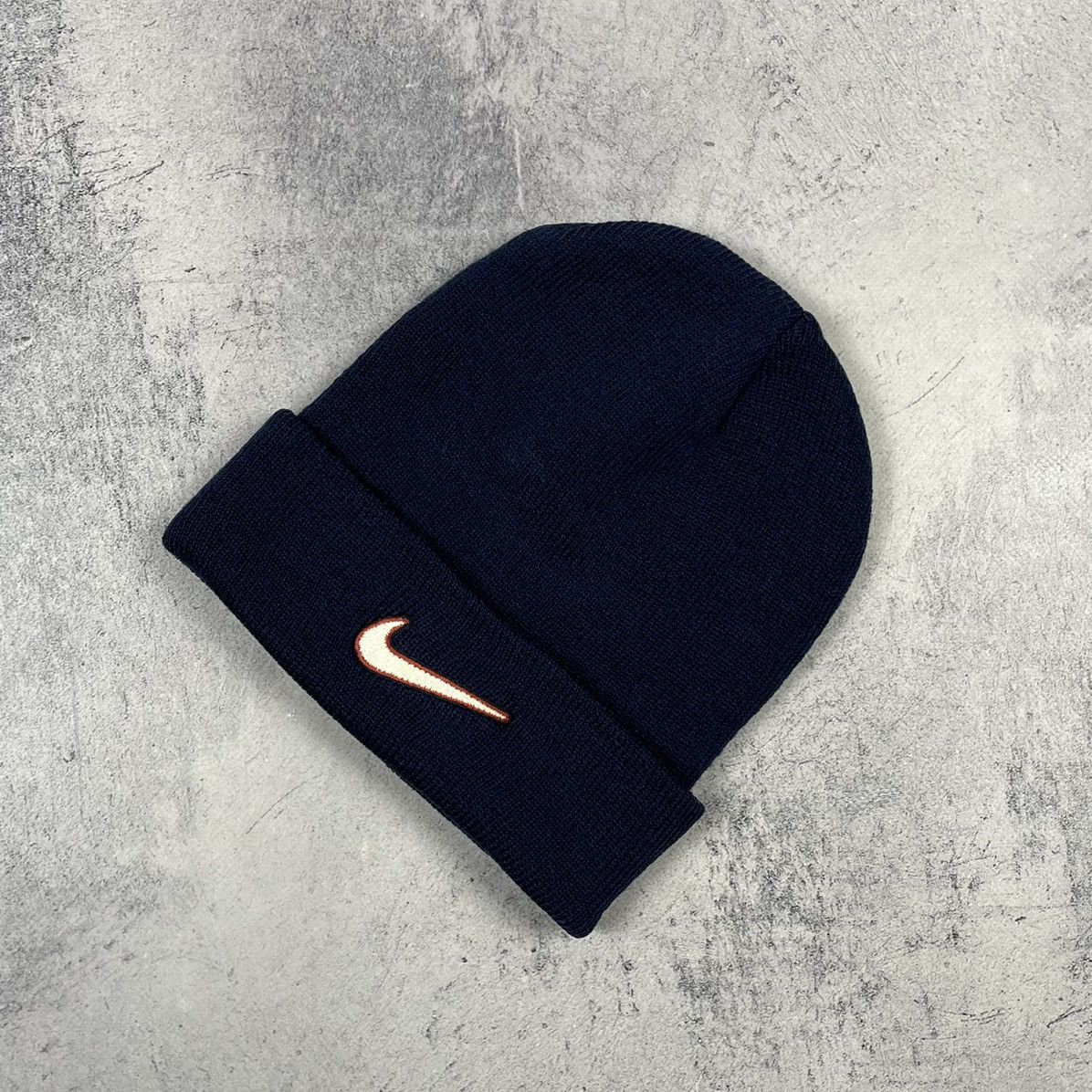 Nike Vintage Nike y2k swoosh retro beanie hat 90’s Size ONE SIZE - 1 Thumbnail