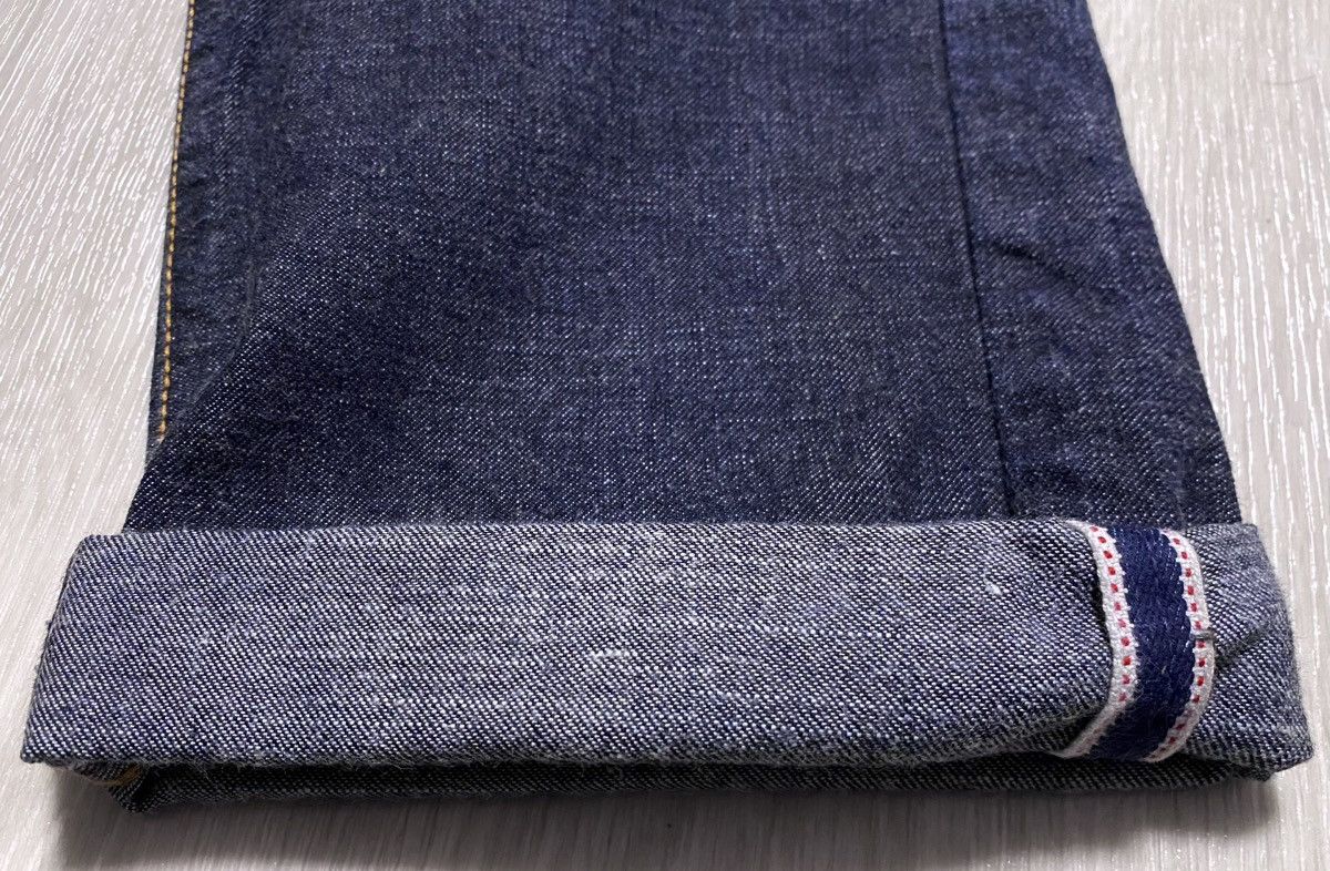 Marithe + Francois Girbaud Marithé + Francois Girbaud M+FG Navy Selvedge Denim Jeans Size 27" / US 4 / IT 40 - 7 Thumbnail