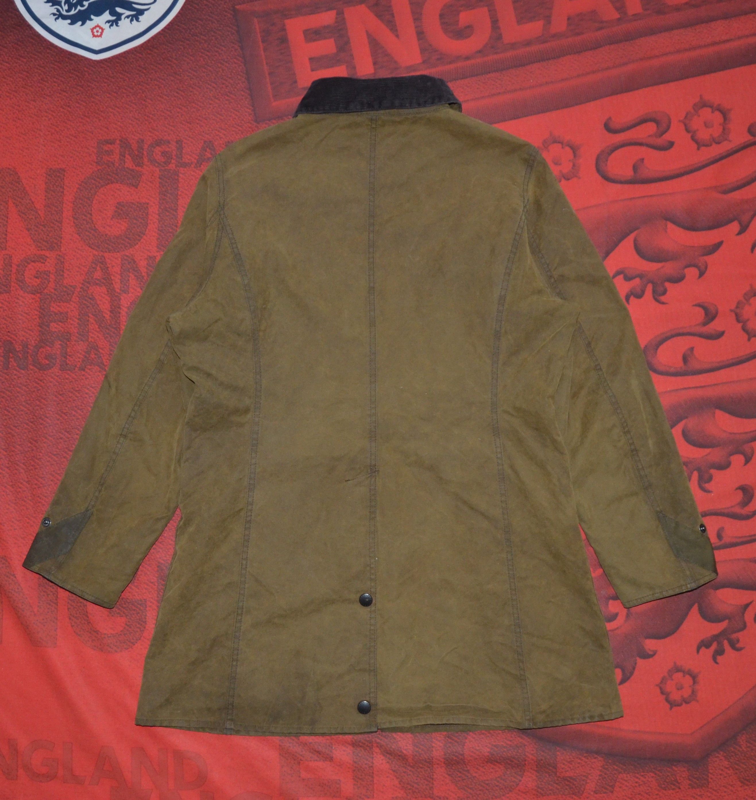 Barbour Barbour Newmarket Wax Jacket England Style Waxed Cotton Size L / US 10 / IT 46 - 15 Thumbnail