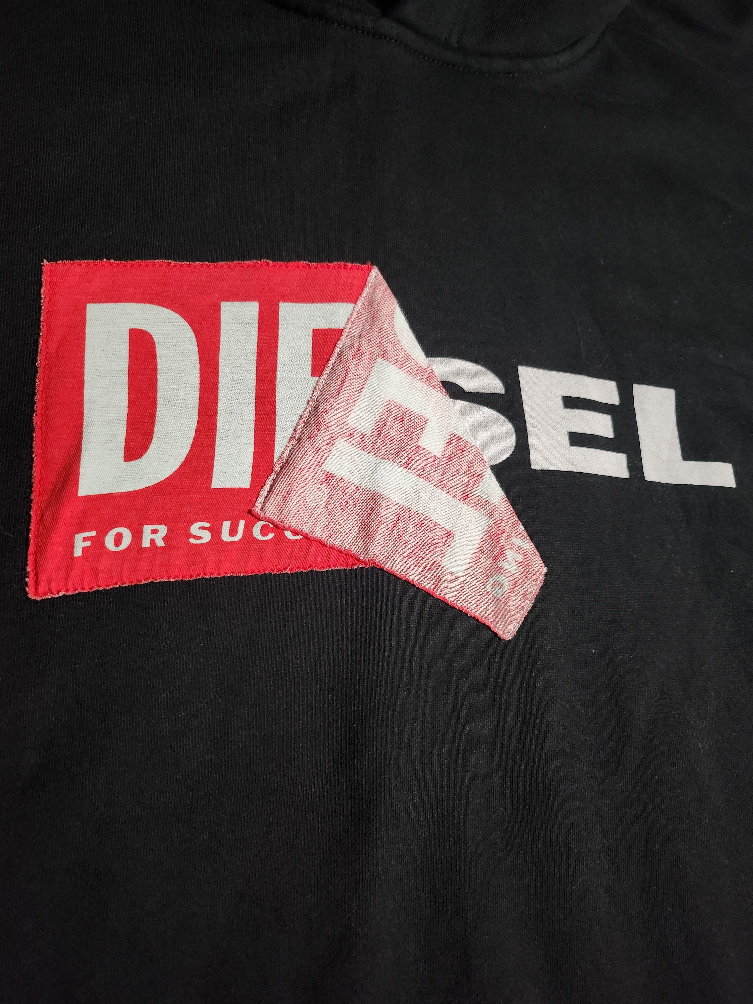Diesel Peeling Logo Hoodie Size US XL / EU 56 / 4 - 3 Thumbnail