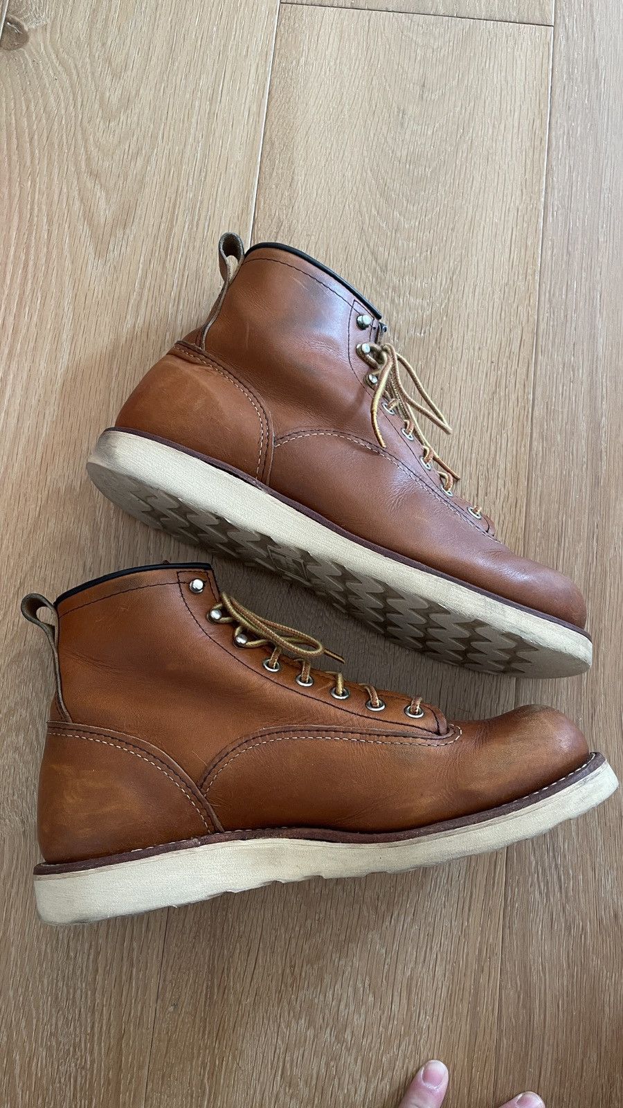 Red Wing 2904 Lineman in Oro-iginal Size US 8.5 / EU 41-42 - 3 Thumbnail