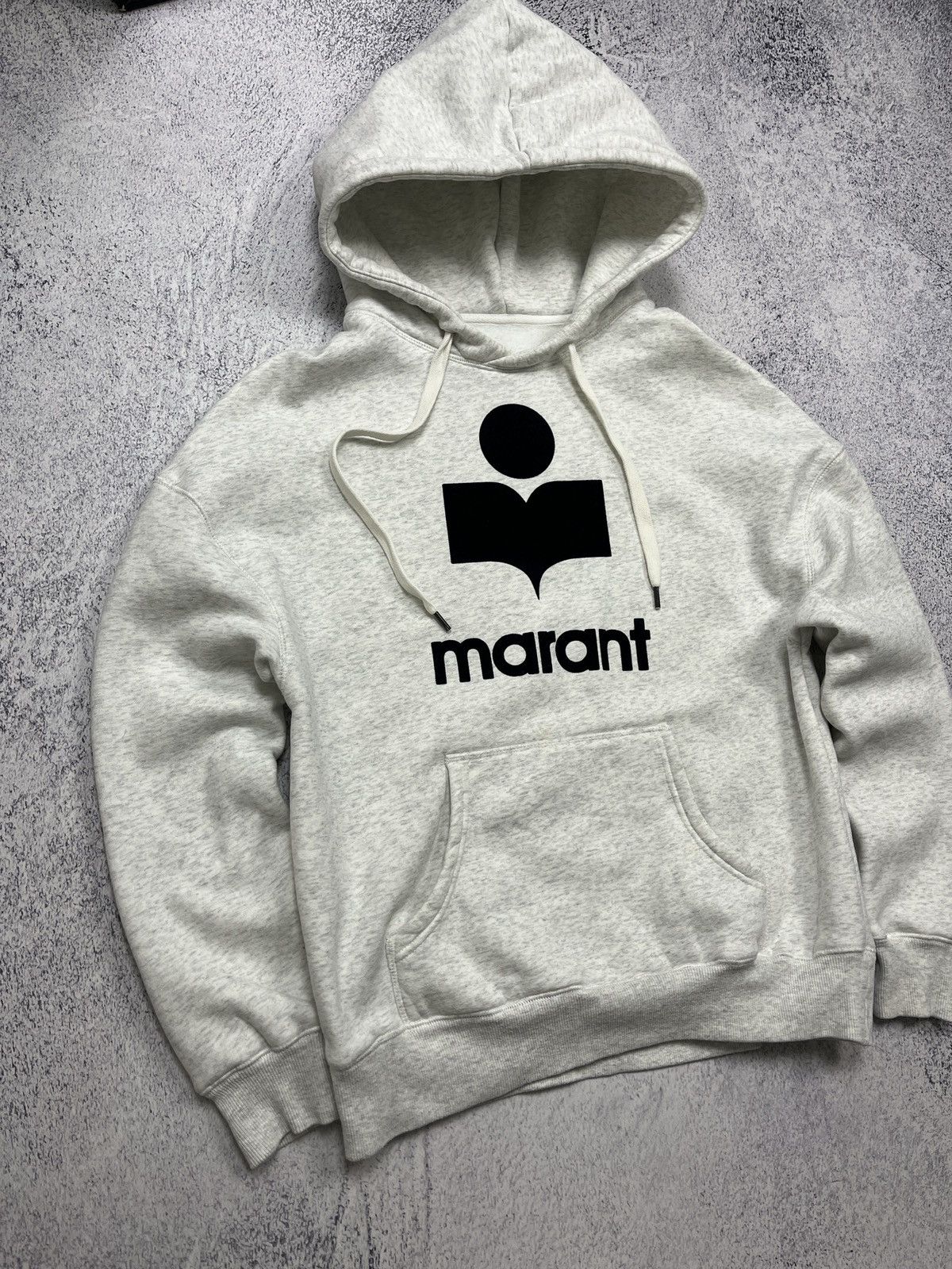 Isabel Marant × Japanese Brand Isabel Marant Velvet Logo Hoodie Boxy Rare Y2k Size US S / EU 44-46 / 1 - 5 Thumbnail