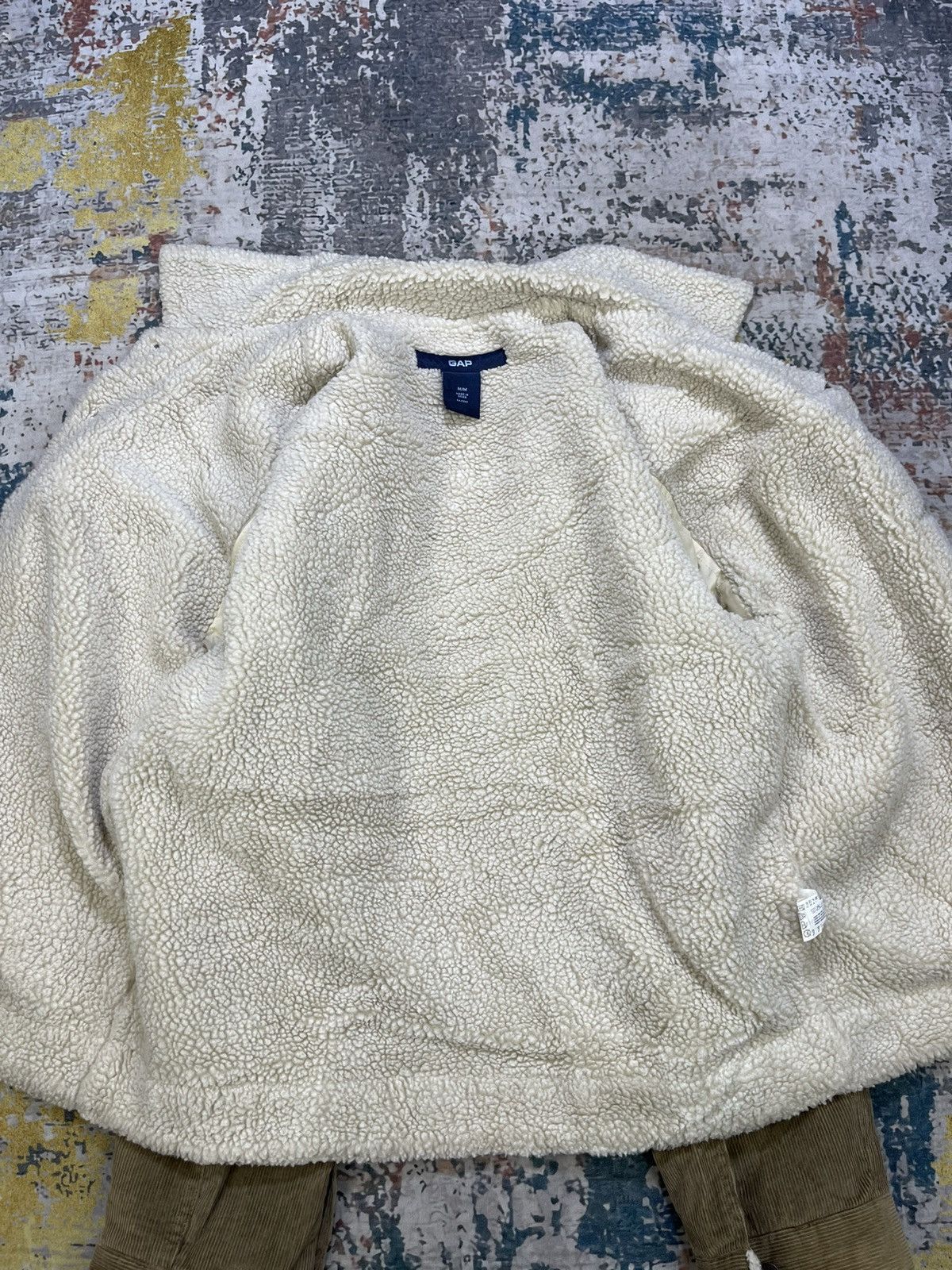Gap Vintage GAP Corduroy Sherpa Jacket Size US M / EU 48-50 / 2 - 8 Thumbnail