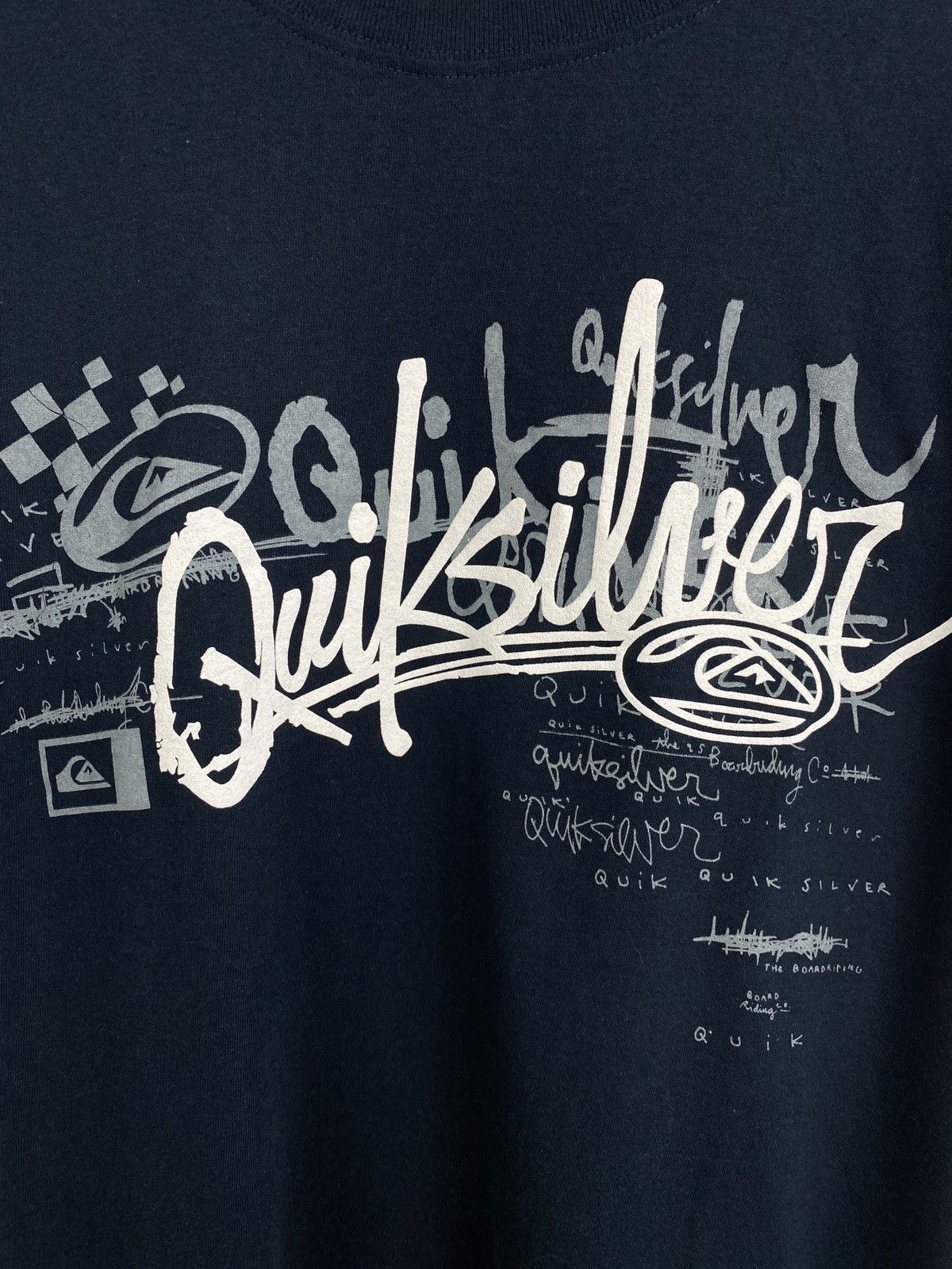 Quiksilver × Vintage 🇺🇸 Vintage 90s Quiksilver Australia t-shirt rare retro Size US XL / EU 56 / 4 - 4 Thumbnail