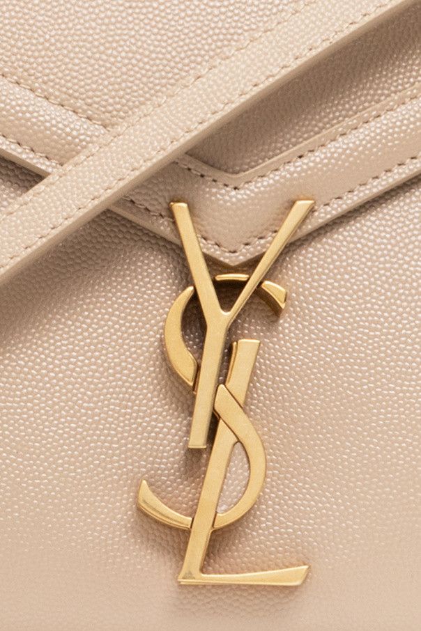 Saint Laurent Paris o1b1hav110125 Size: OS / Mini Top Handle Bag in Dark Beige Size ONE SIZE - 5 Thumbnail