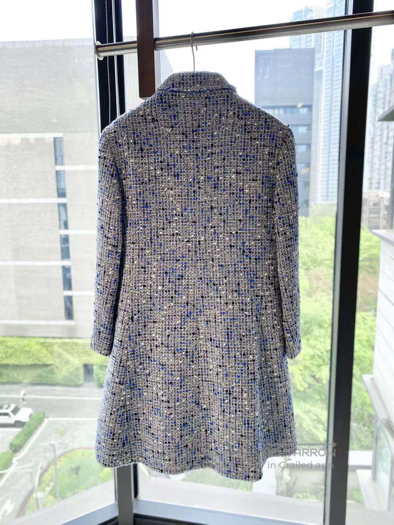 Dior Dior Tweed woven woolen coat| Size XS / US 0-2 / IT 36-38 - 3 Thumbnail