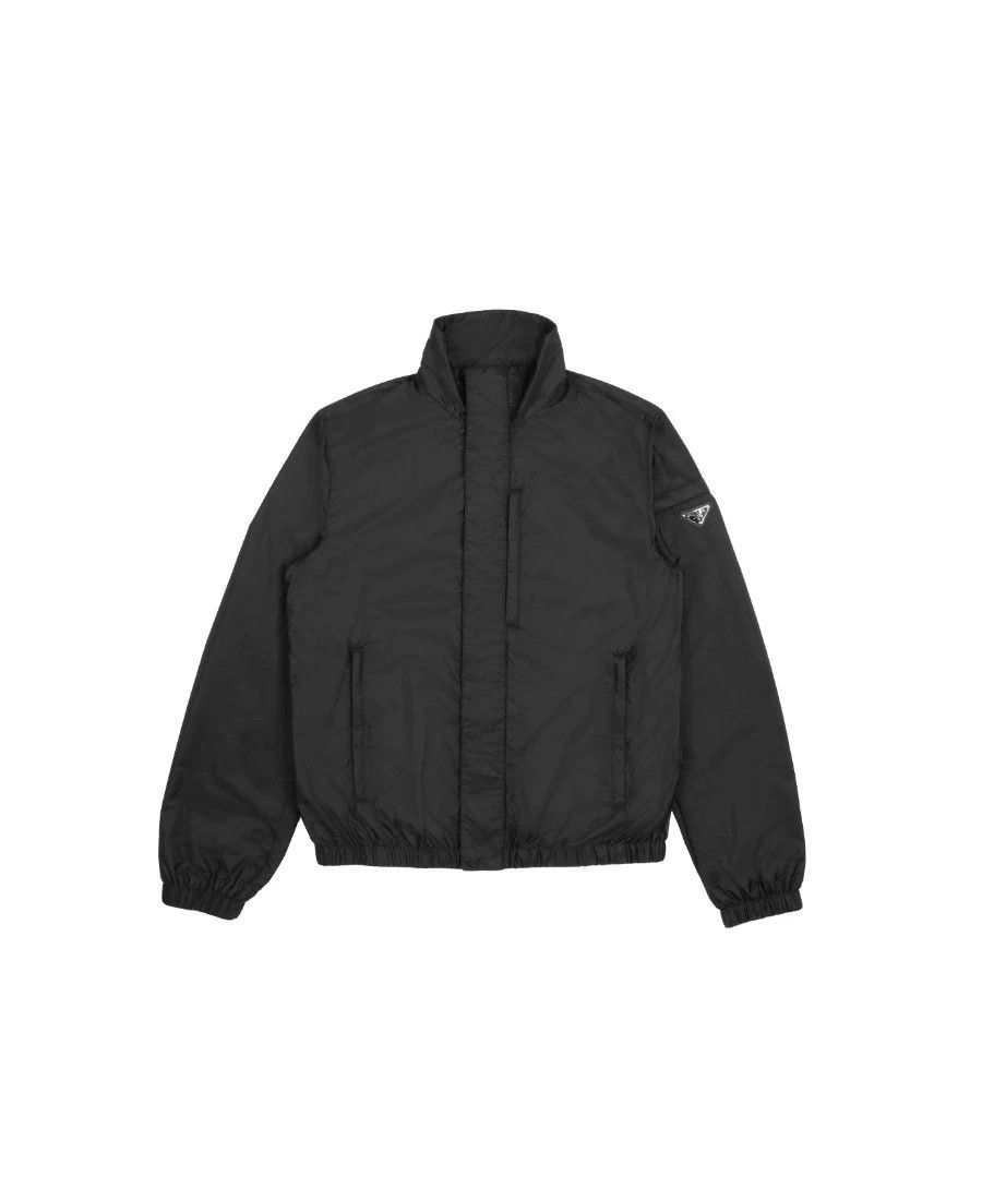 Prada Prada Silver Basic Logo Nylon Jacket 48 Size US M / EU 48-50 / 2 - 5 Thumbnail