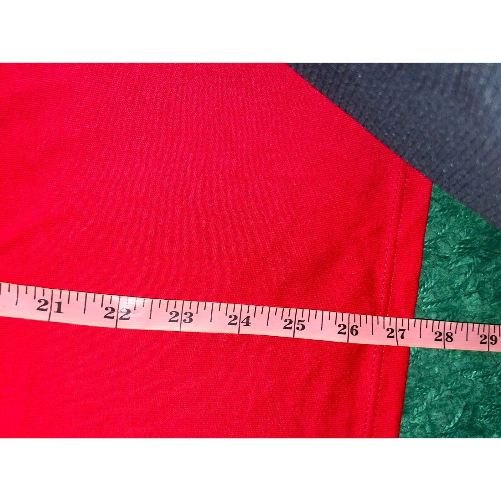 Jerzees Vintage Red Baron Shirt Club Roosevelt Red Tee 80s VTG 1980s Size US M / EU 48-50 / 2 - 12 Thumbnail