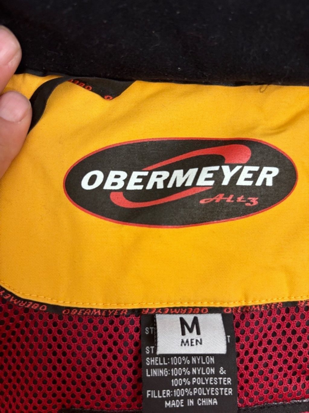 Obermeyer Men's Obermeyer Jacket, Size L, WeathwrX System Windproof Size L / US 10 / IT 46 - 9 Thumbnail