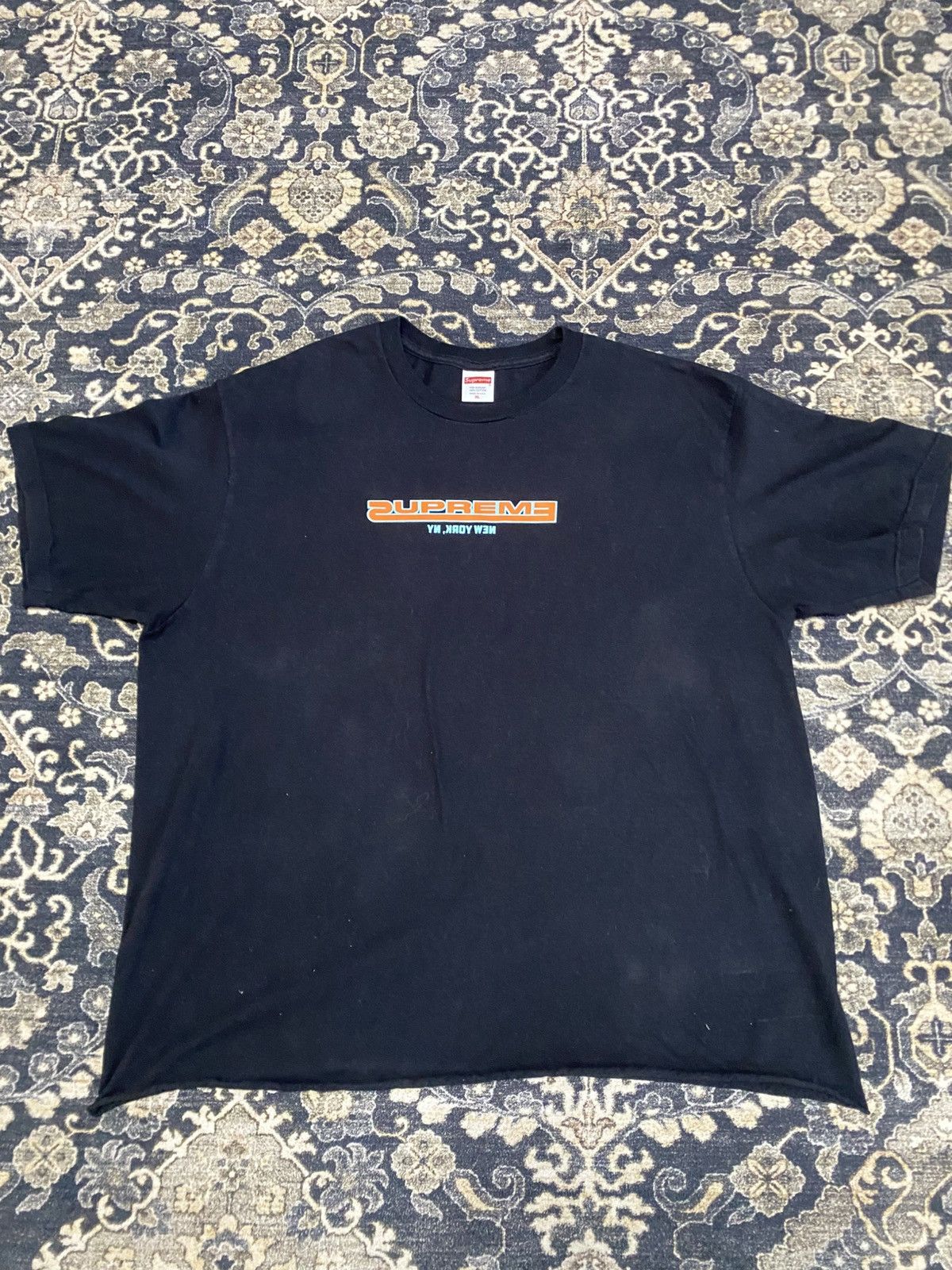 Supreme Supreme connected tee black Size US XL / EU 56 / 4 - 1 Thumbnail