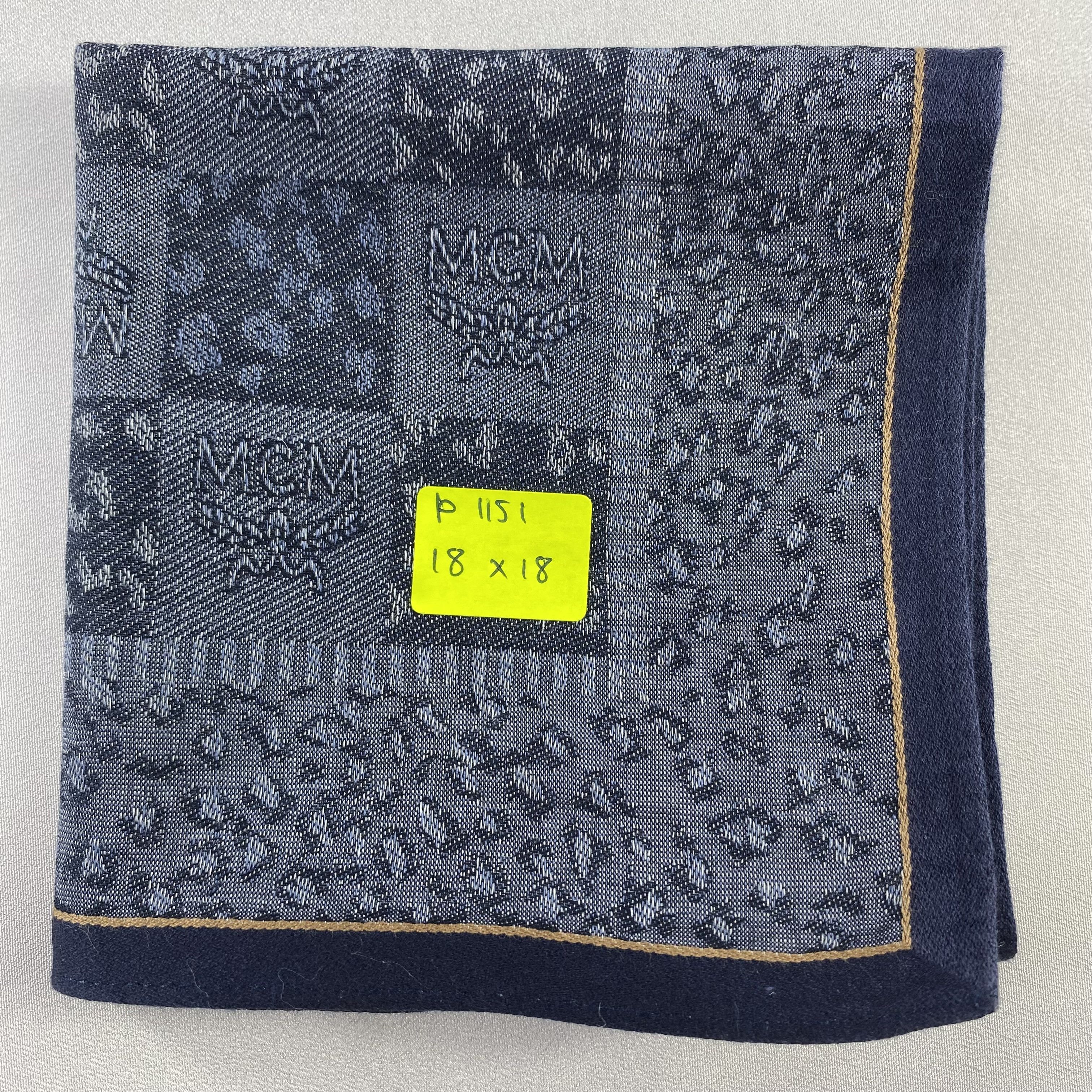 MCM × Vintage MCM Neckerchief / Bandana / Handkerchief-P1151 Size ONE SIZE - 5 Thumbnail