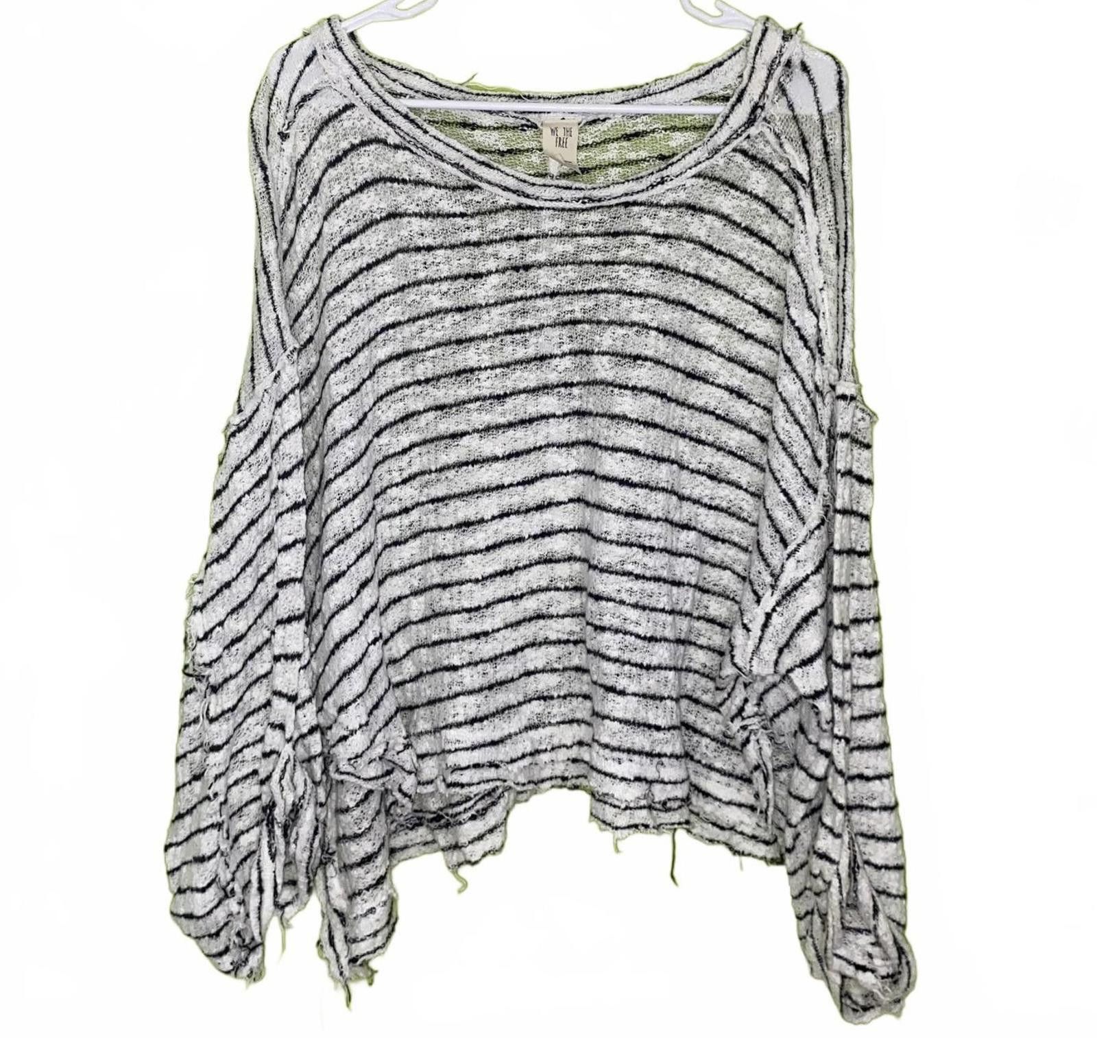 Free People Free People White and Black Tunic Top XS Size XS / US 0-2 / IT 36-38 - 1 Thumbnail