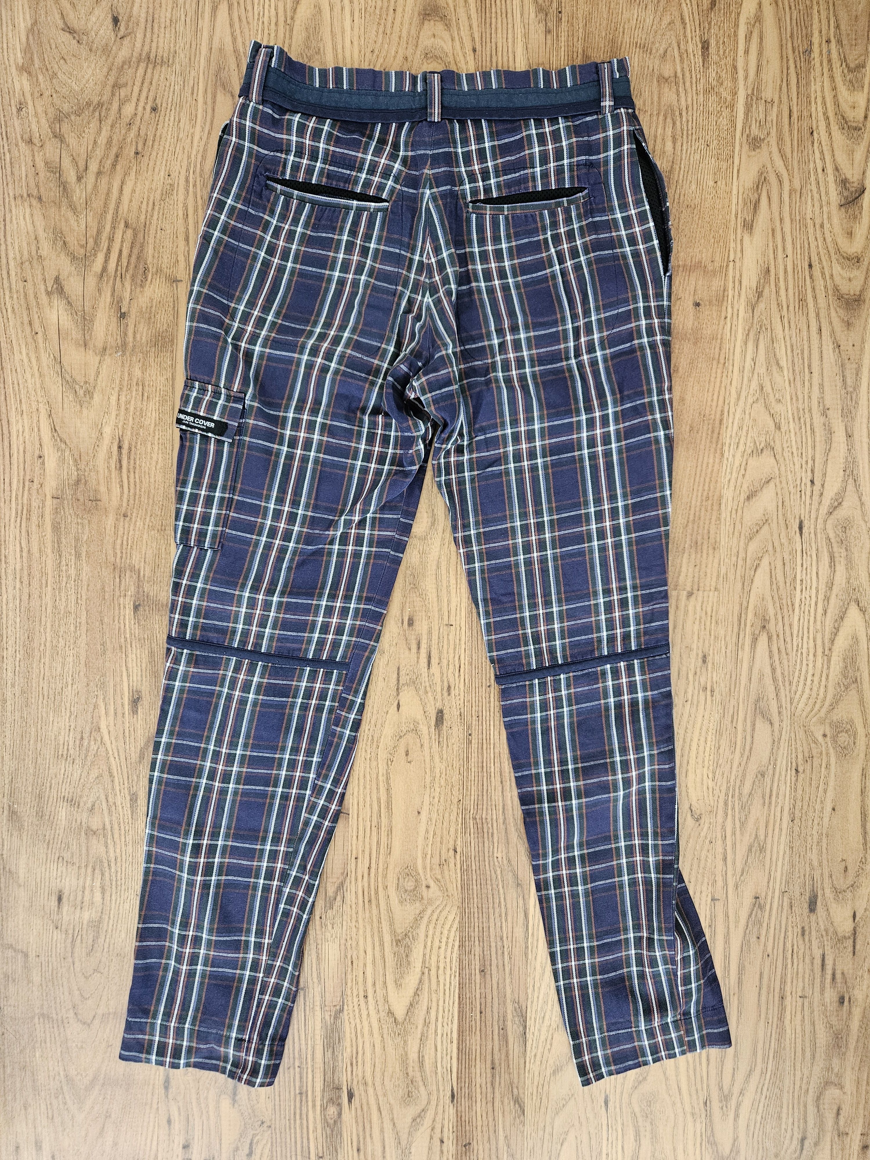 Undercover Undercover AW 1996 Tartan Cargo Pant Size US 30 / EU 46 - 2 Thumbnail