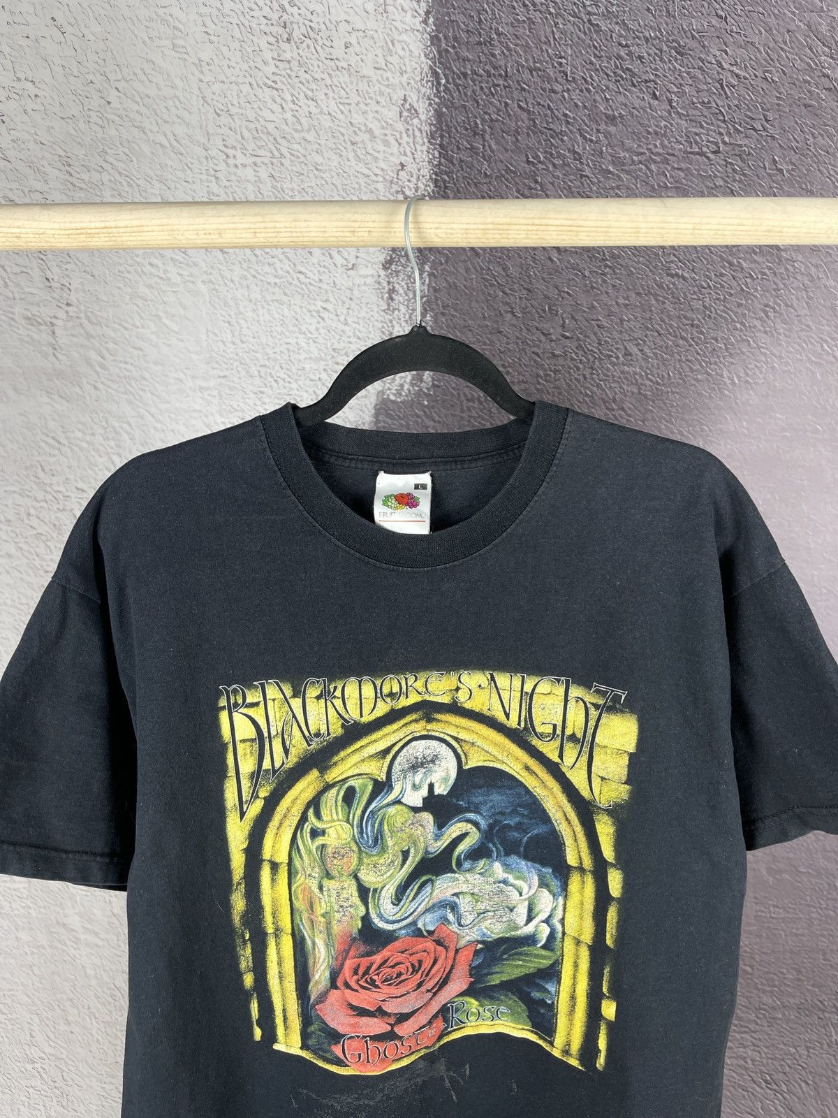 Band Tees Blackmore's Night Tour Shirt 2003 Ghost of a rose L FotL Size US L / EU 52-54 / 3 - 4 Thumbnail