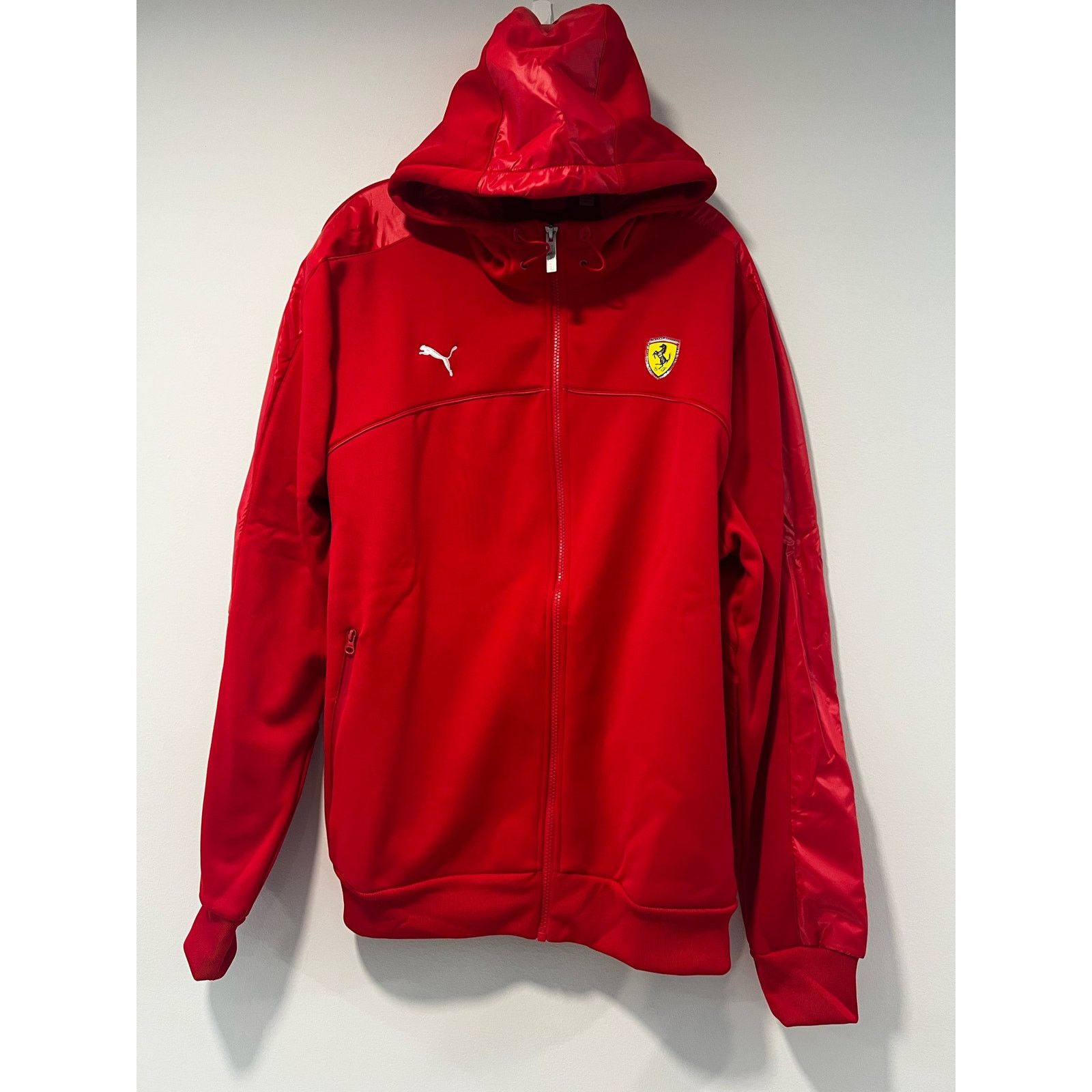 Puma NWT Puma Scuderia Ferrari Soft Shell Hooded Jacket Zip-up Size US XXL / EU 58 / 5 - 2 Thumbnail