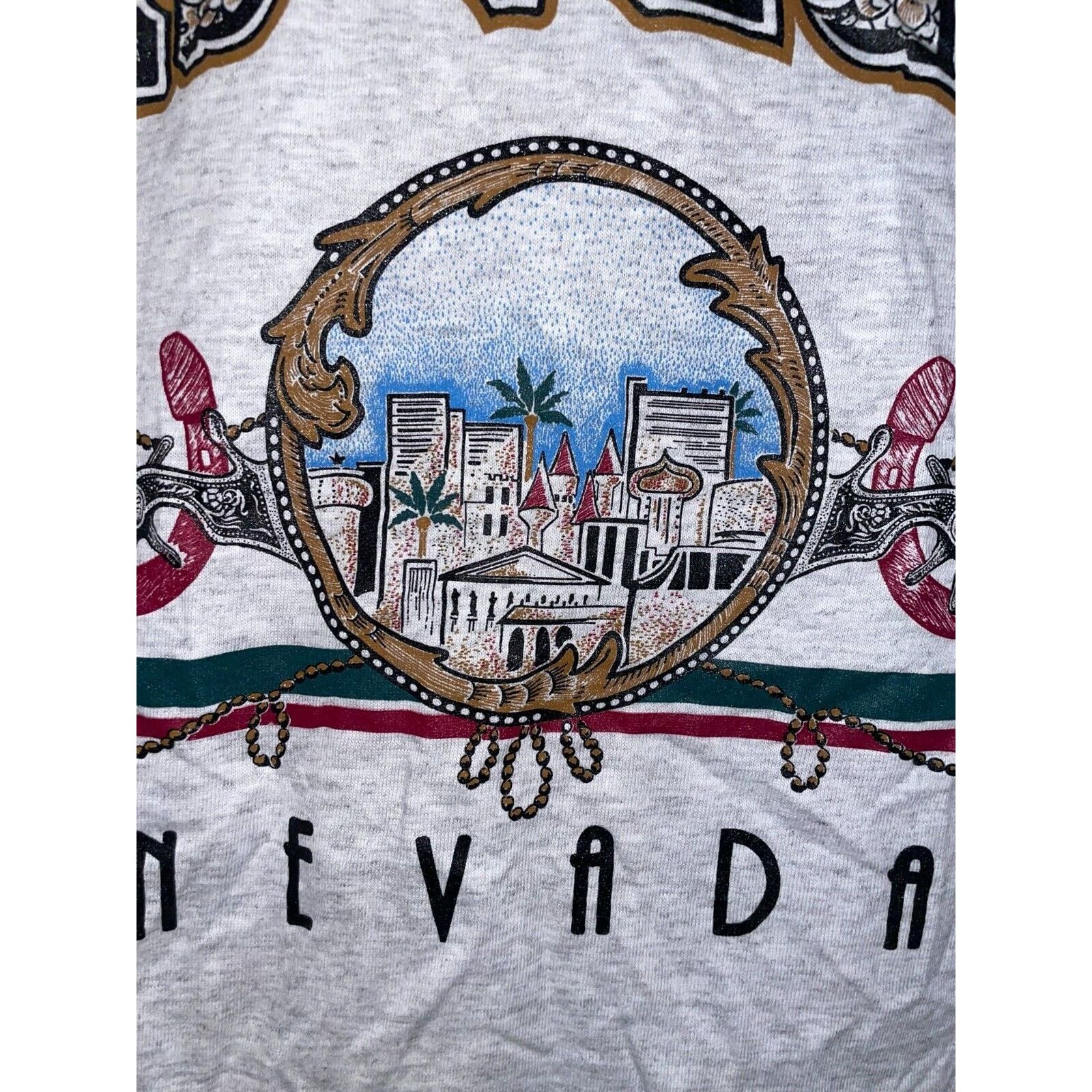 Signal Sport VintageLas Vegas Shirt Test Print NV Jackson Hole Tee M Size US M / EU 48-50 / 2 - 2 Thumbnail