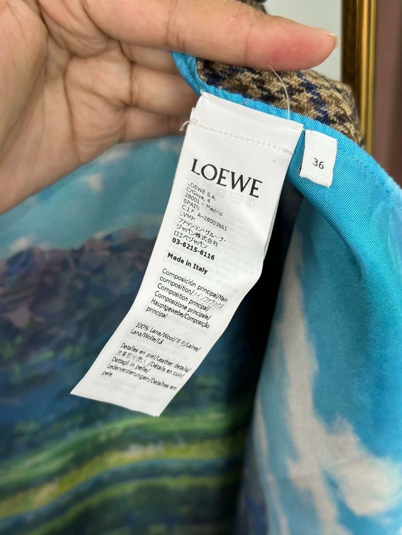 Loewe LOEWE A thousand bird and Gege pattern half skirt in short Size S / US 4 / IT 40 - 6 Thumbnail