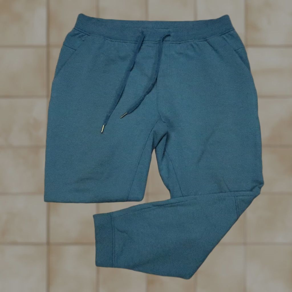 Lululemon Lululemon Pants Mens XXL Blue City Sweat Jogger Performance Stretch Drawstring Size US 39 - 1 Thumbnail