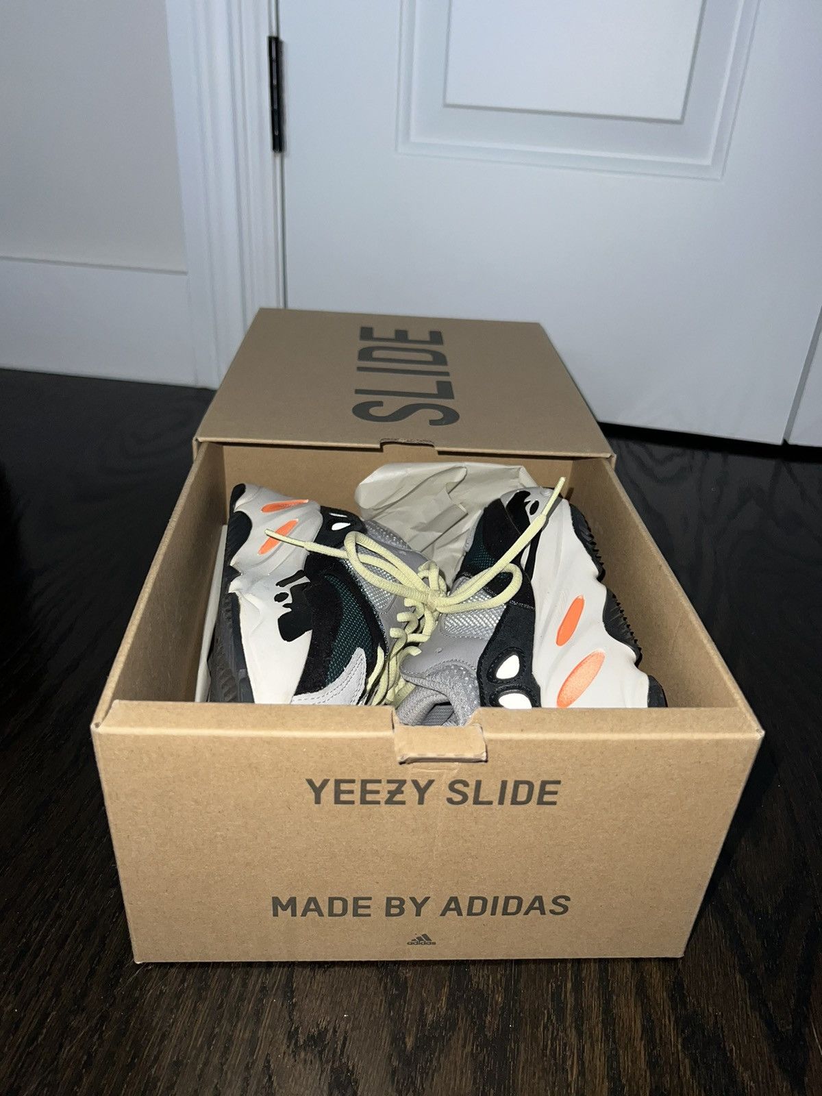 Adidas × Yeezy Adidas Yeezy Boost 700 Wave Runner Size US 5.5 / IT 35.5 - 8 Thumbnail