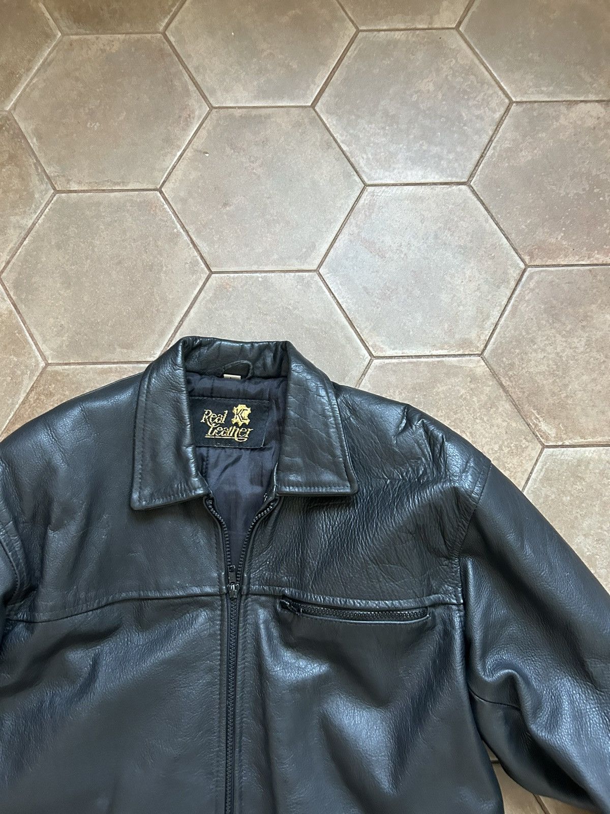 Japanese Brand Vintage Real Leather Biker Jacket Schott avirex Size US L / EU 52-54 / 3 - 4 Thumbnail