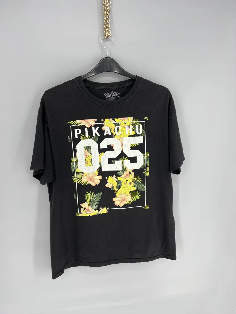Anime 90s Vintage Pokemon Pikachu Rare Print Short Sleeve Tee Size US S / EU 44-46 / 1 - 2 Thumbnail