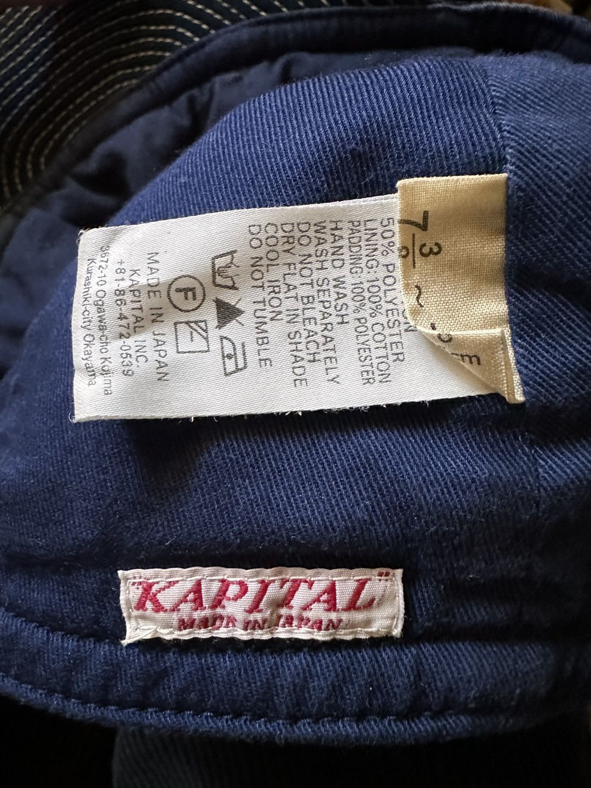 Kapital Kapital Mermaid painting quilted Mechanic Watch Cap Beanie Size ONE SIZE - 7 Thumbnail
