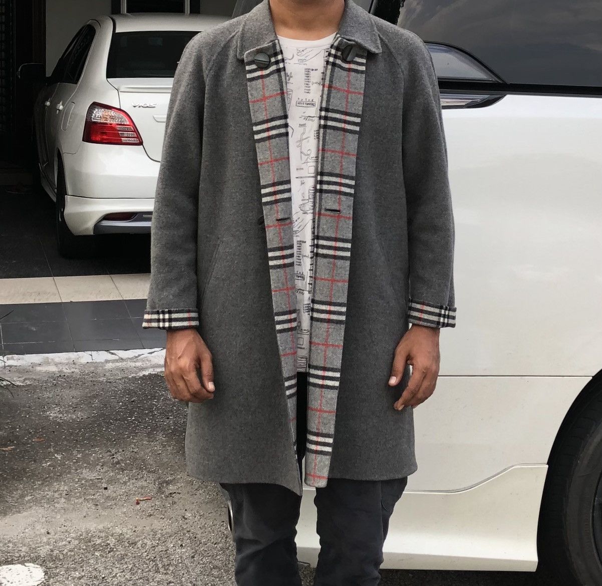 Burberry Prorsum Burberrys Prorsum Lined Novacheck Wool Trench Coat Size US M / EU 48-50 / 2 - 9 Thumbnail