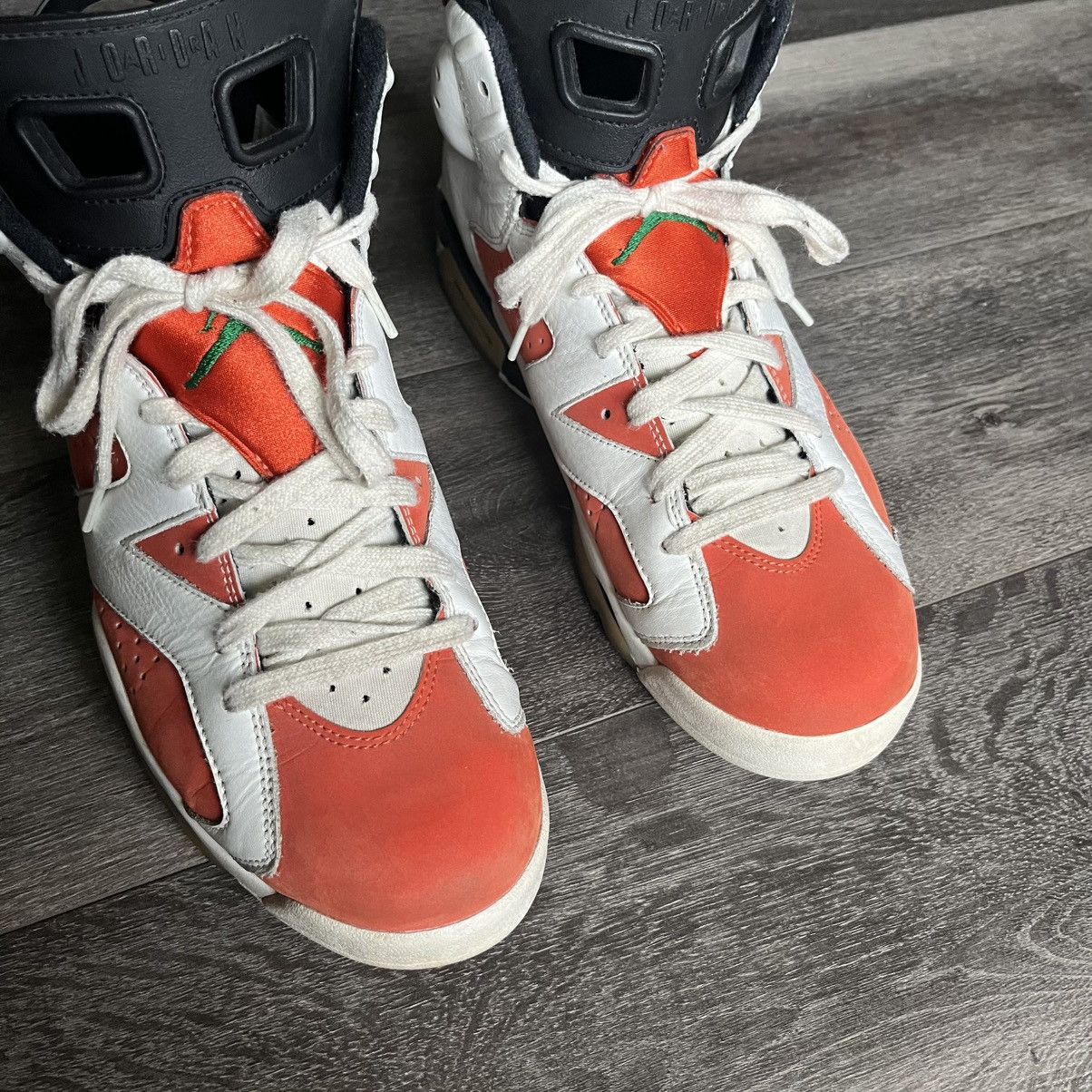 Gatorade × Jordan Brand Jordan 6 Retro Gatorade Like Mike White Orange Shoes Size 10 Size US 10 / EU 43 - 5 Thumbnail