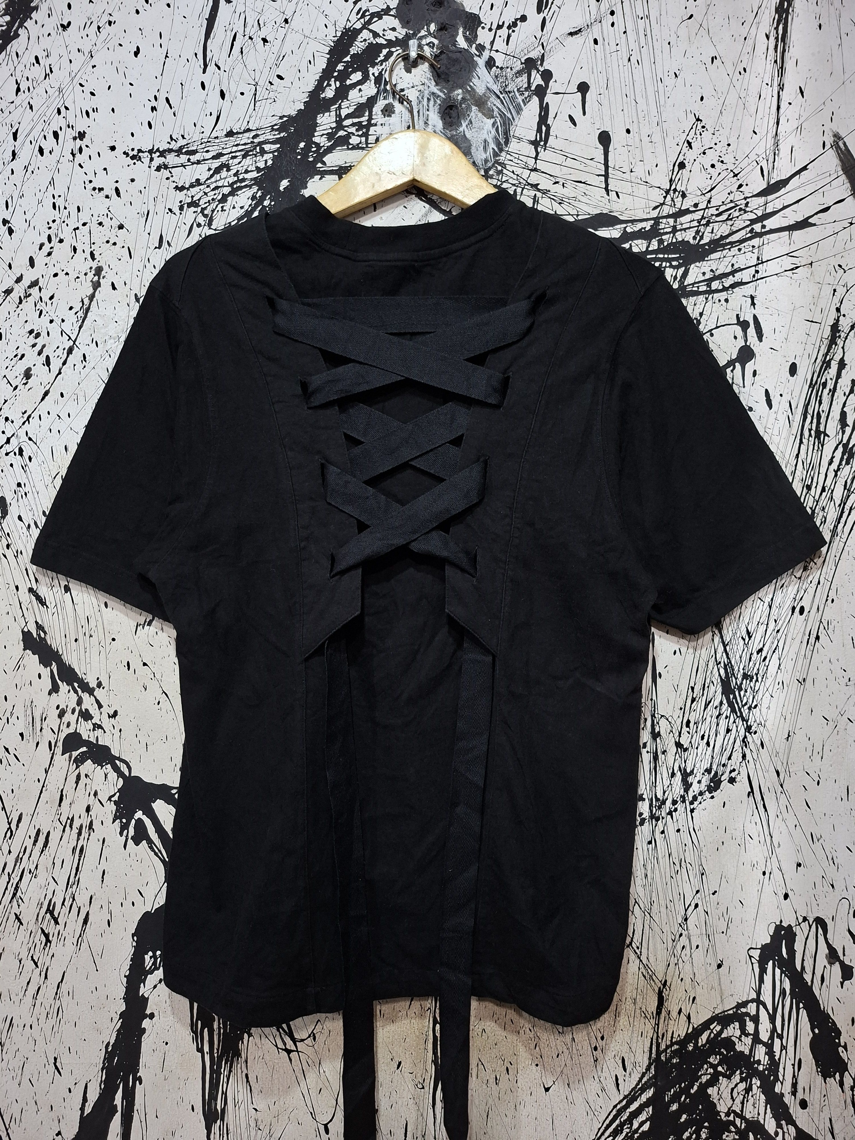 Le Grande Bleu (L.G.B.) LGB Back Cross Ribbed Elongated Tee | Grailed