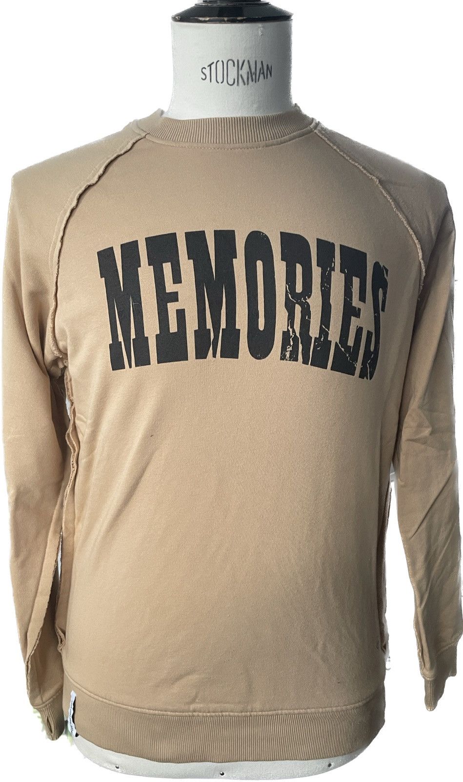 image of Fragment Design X Aka Six Sweatshirt in Beige, Men's (Size Large)