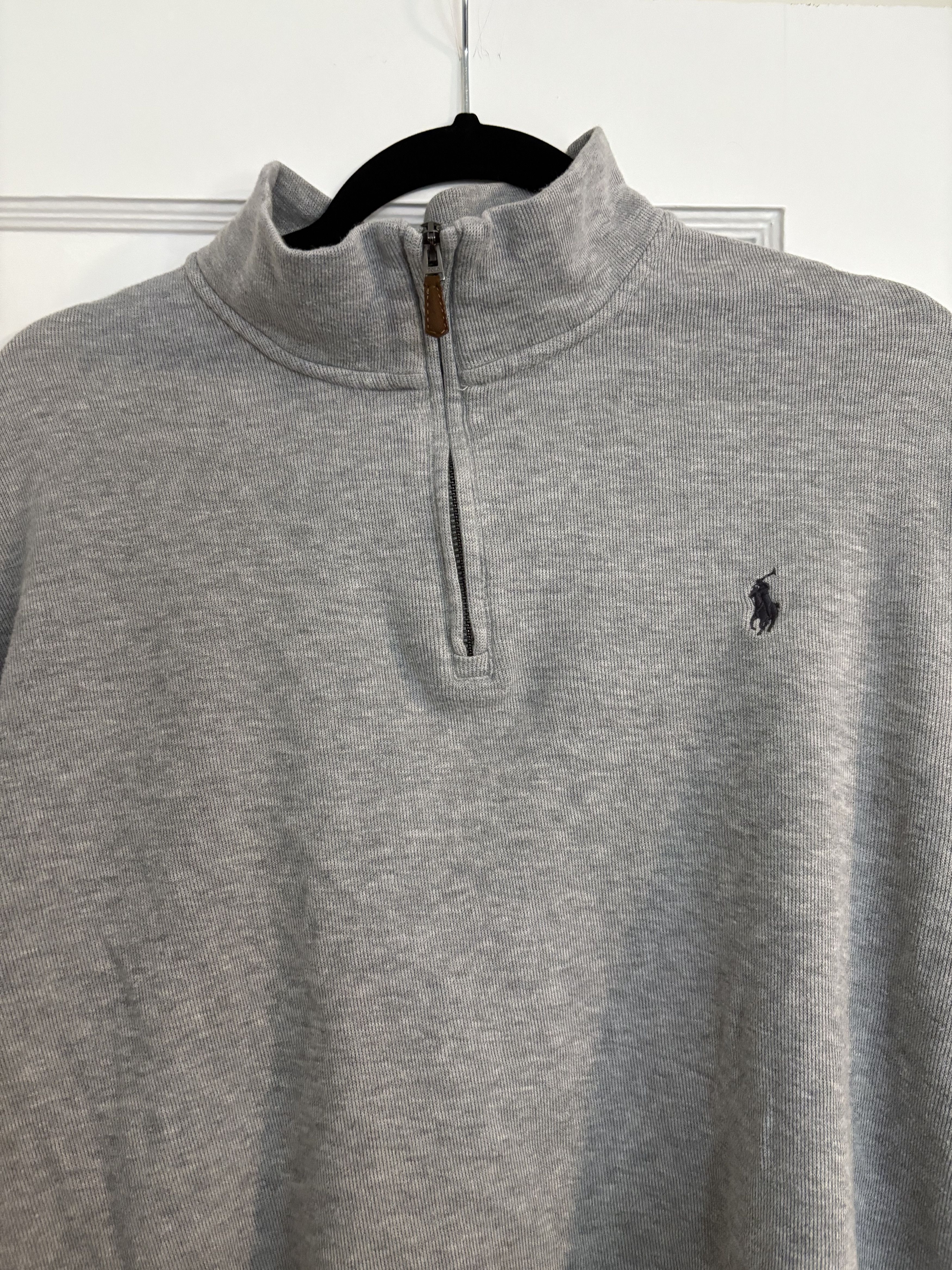 Polo Ralph Lauren Ralph Lauren Vintage Men's Grey Quarter-Zip (XXL) Size US XXL / EU 58 / 5 - 3 Thumbnail